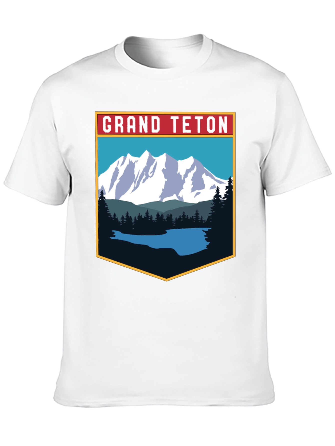 Grand Teton Graphic Tee - Mountain Adventure