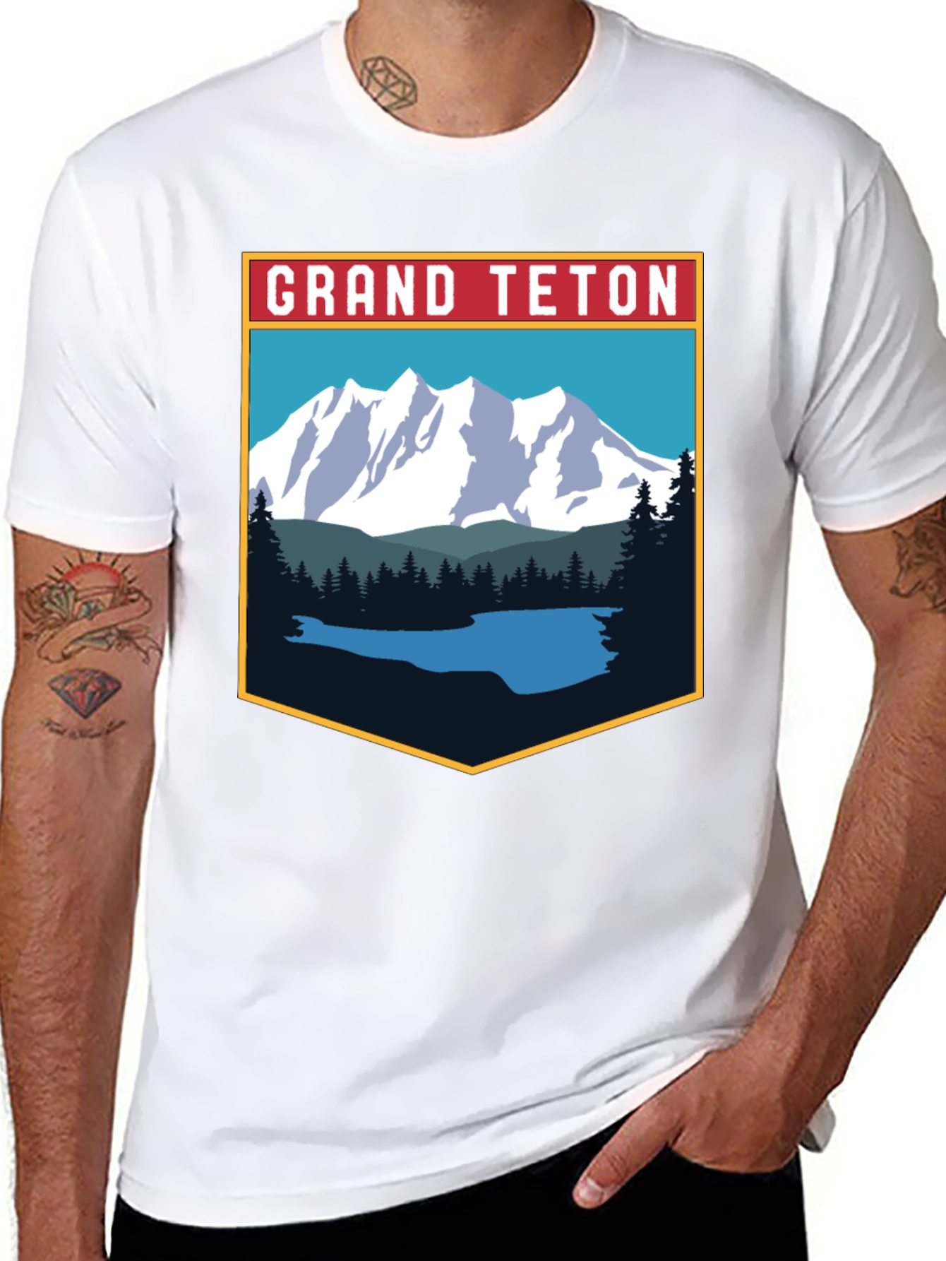 Grand Teton Graphic Tee - Mountain Adventure