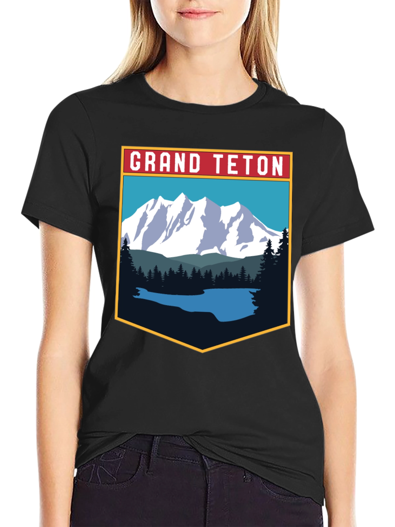 Grand Teton Graphic Tee - Mountain Adventure