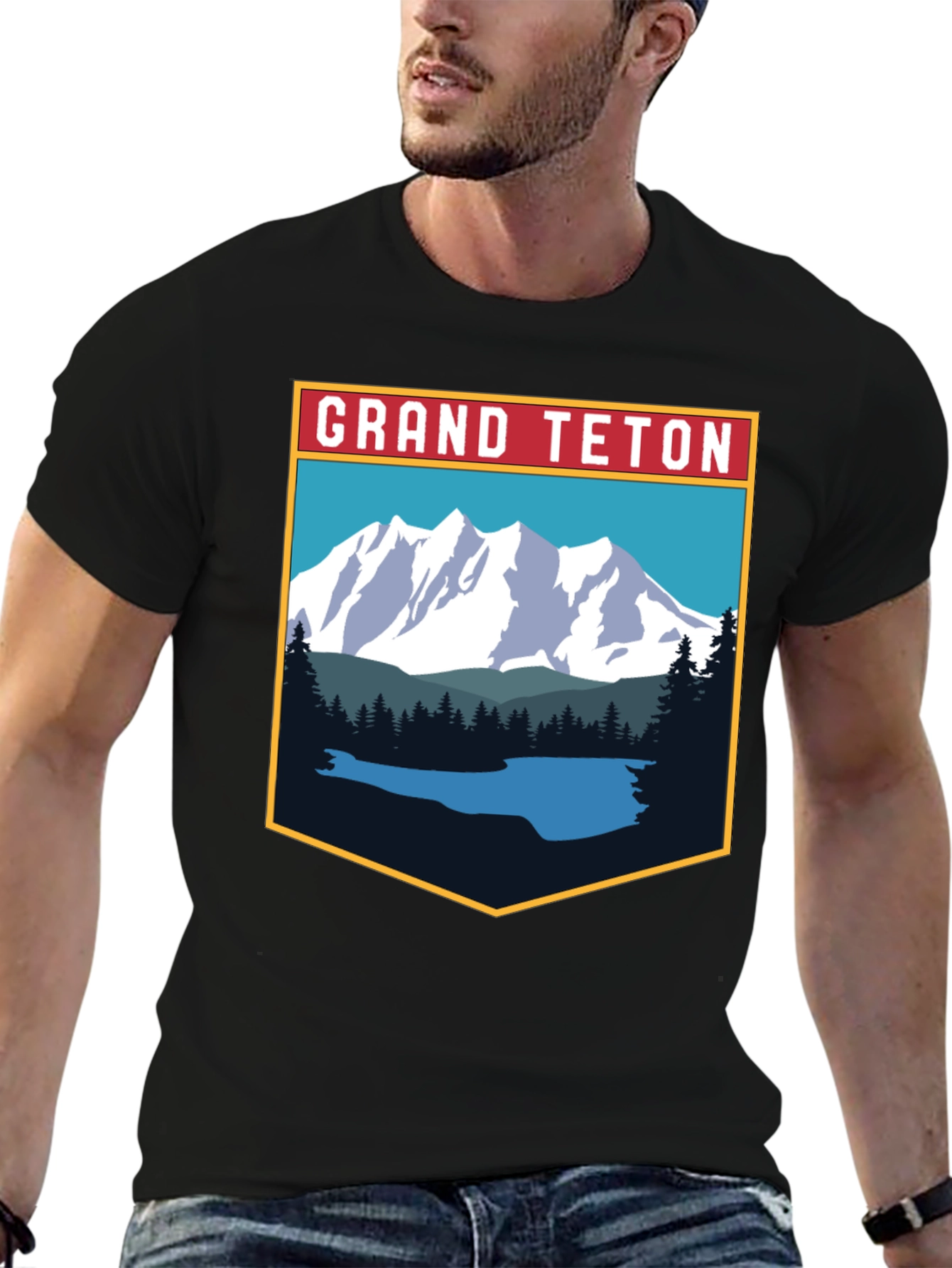 Grand Teton Graphic Tee - Mountain Adventure