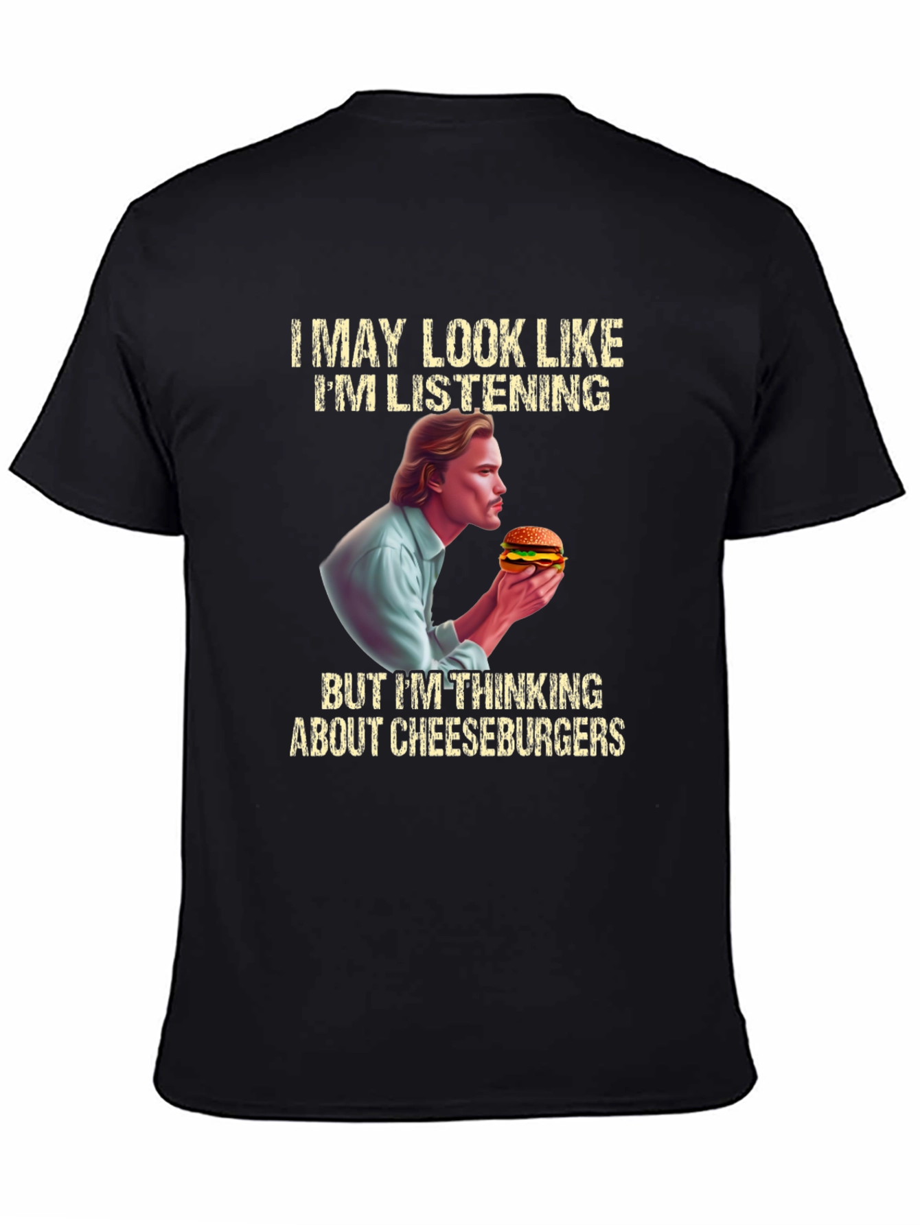 Cheeseburger Lover Graphic Tee