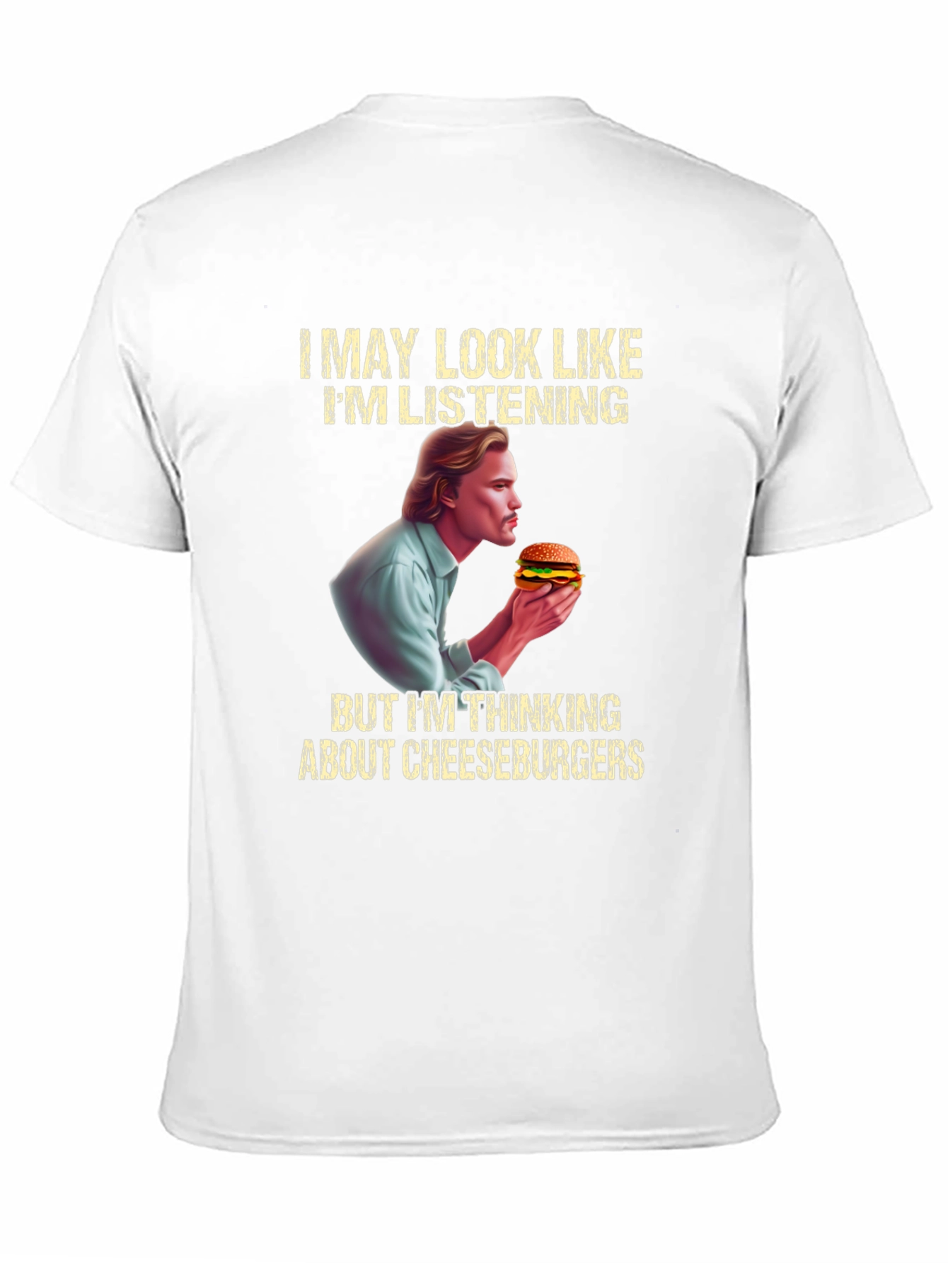 Cheeseburger Lover Graphic Tee