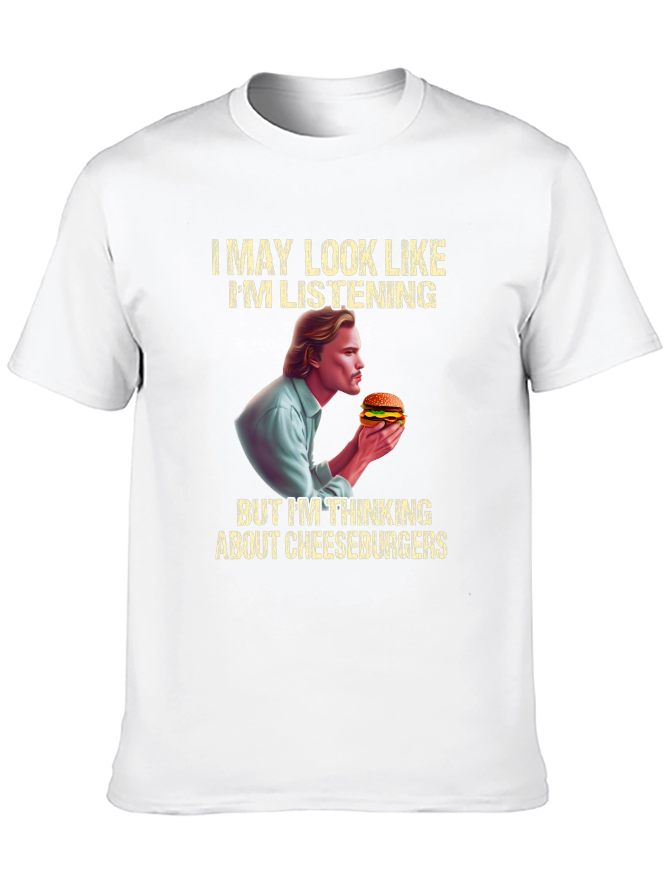 Cheeseburger Lover Graphic Tee