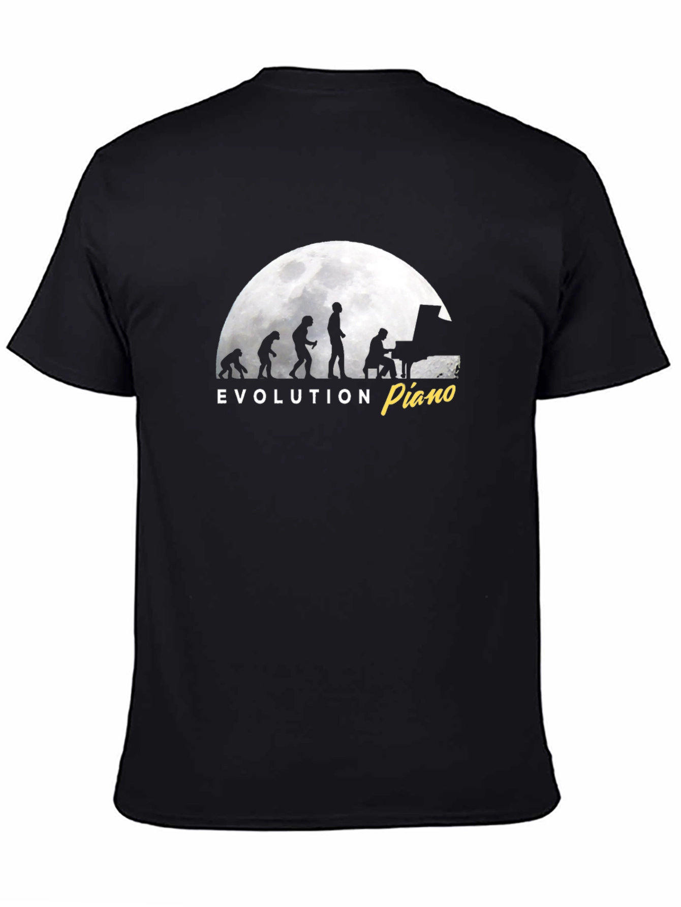 Evolution of Piano T-Shirt - Musicians Tee