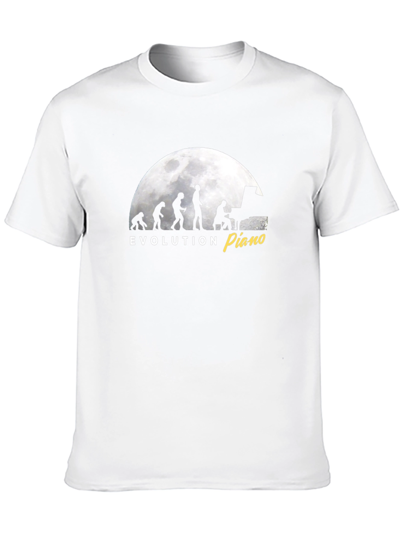Evolution of Piano T-Shirt - Musicians Tee