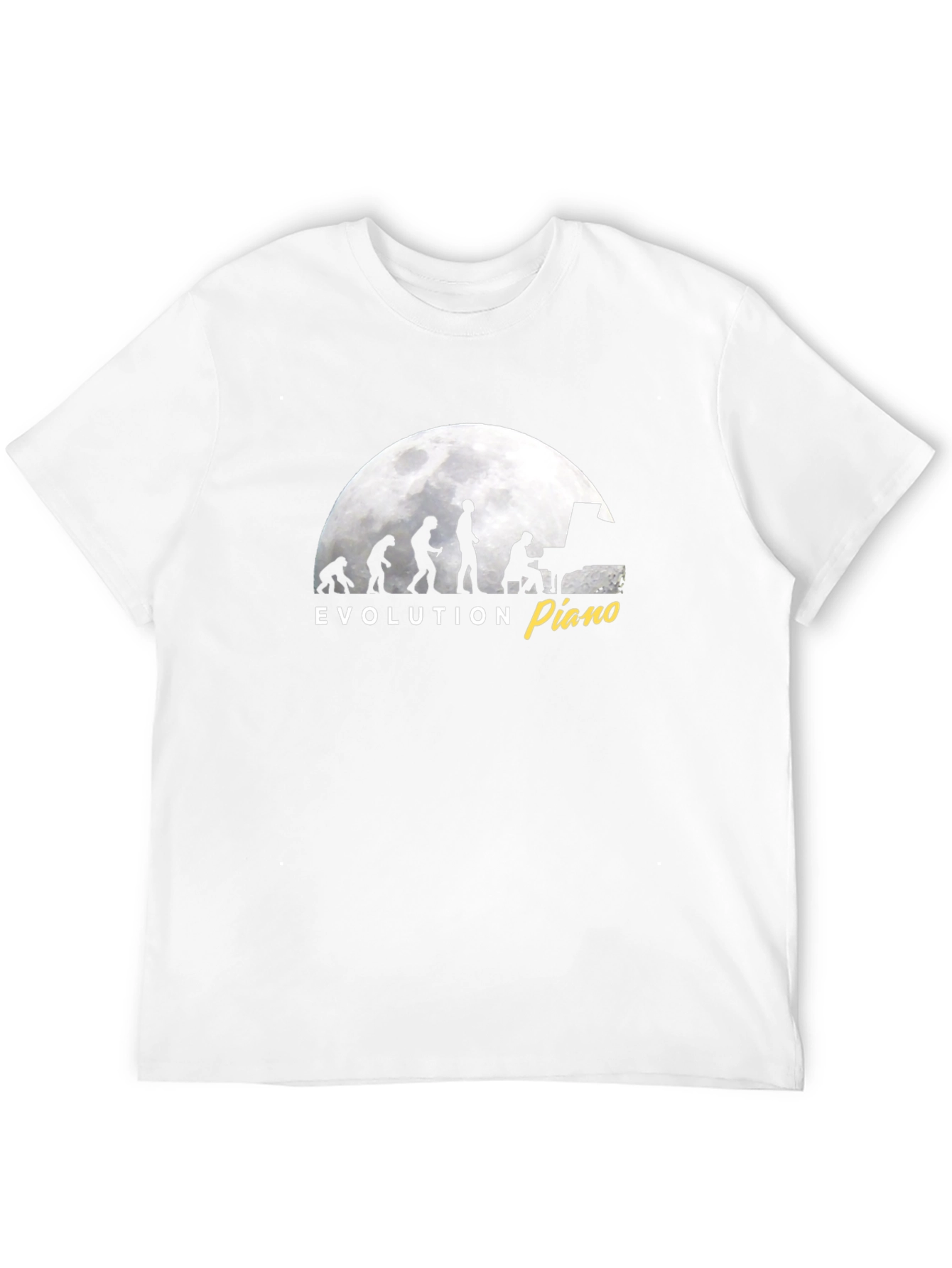 Evolution of Piano T-Shirt - Musicians Tee