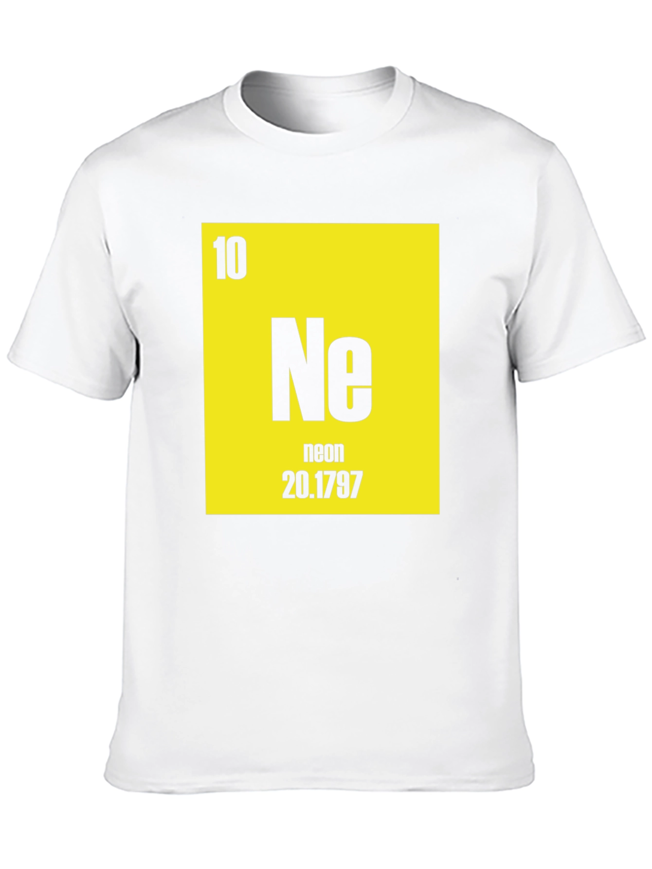 Neon Element Periodic Table T-Shirt