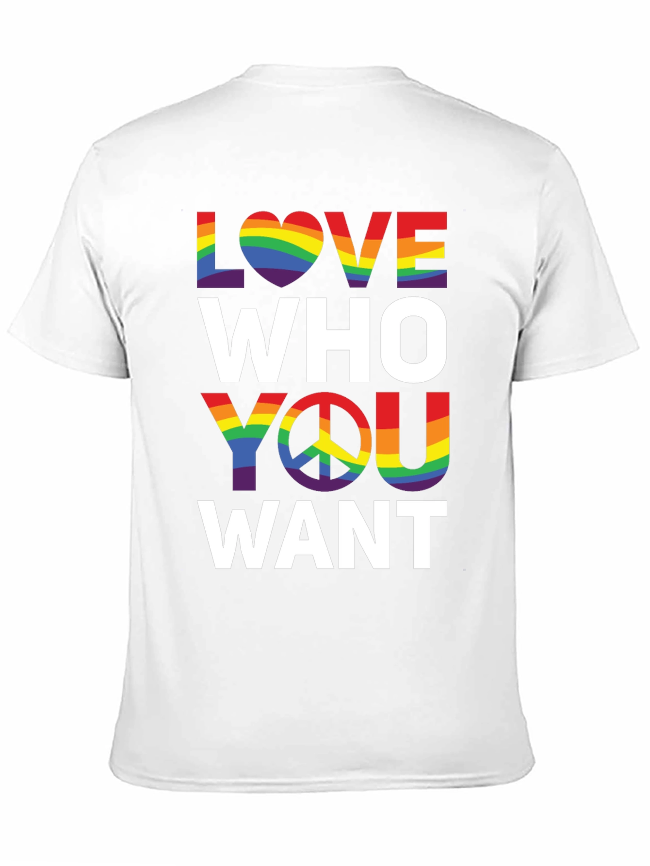 Love Who You Want LGBTQ+ T-Shirt
