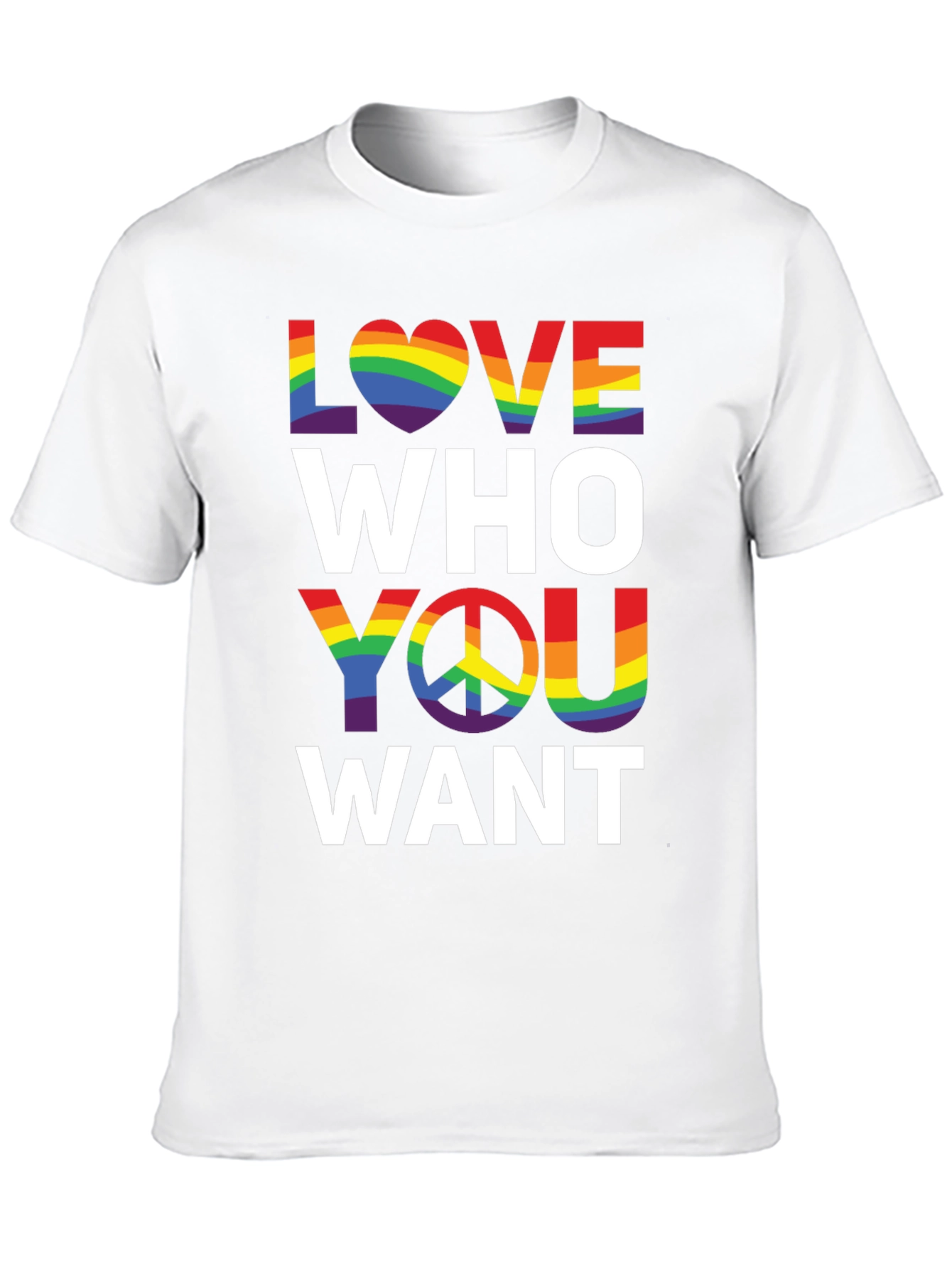Love Who You Want LGBTQ+ T-Shirt