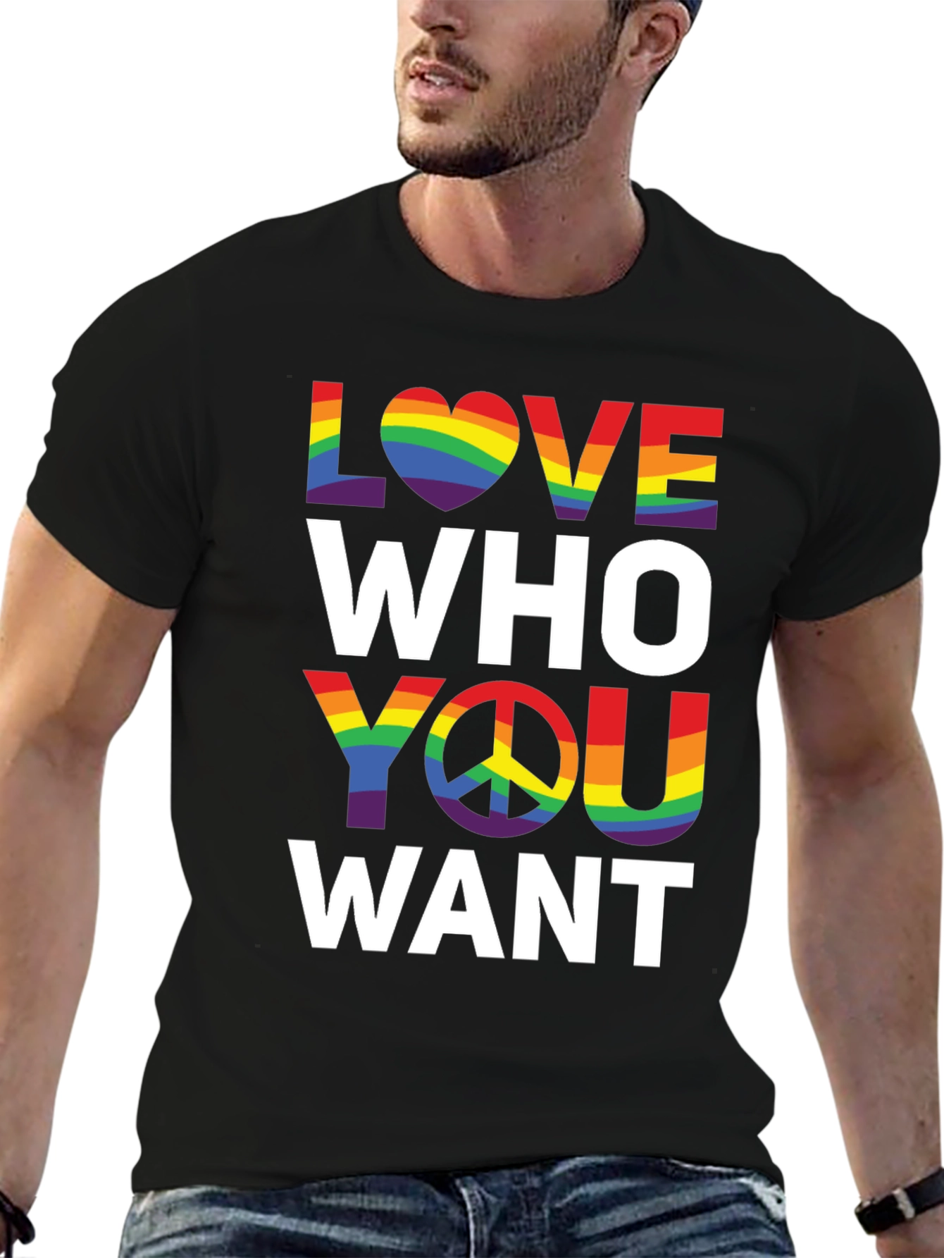 Love Who You Want LGBTQ+ T-Shirt