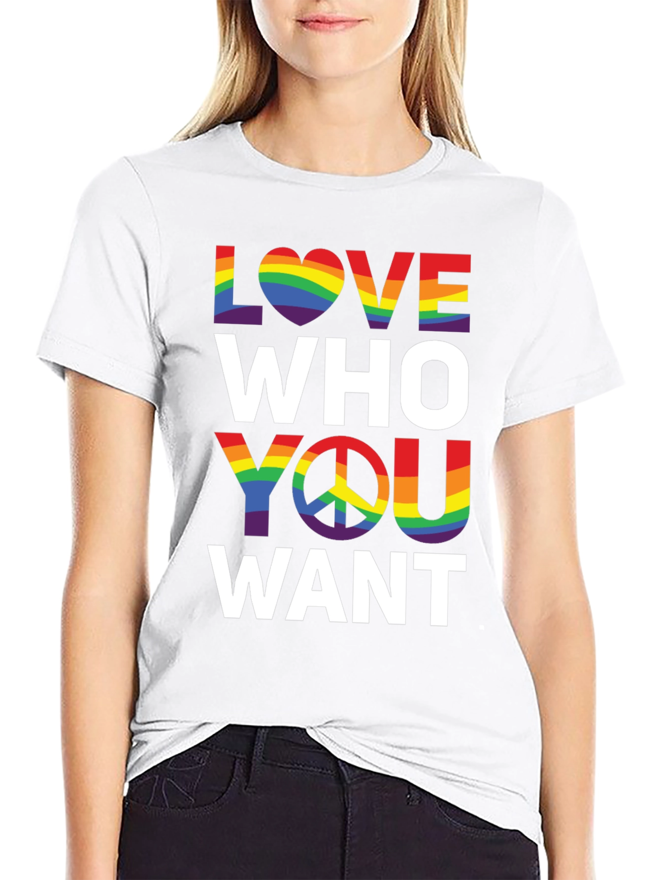 Love Who You Want LGBTQ+ T-Shirt