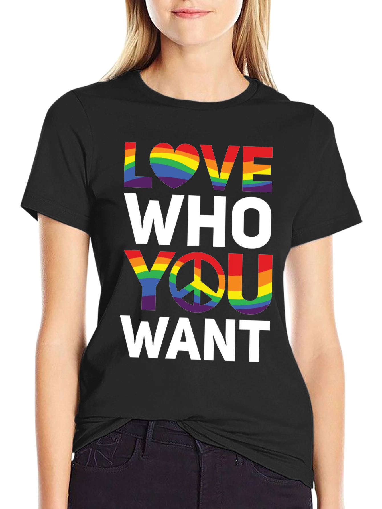 Love Who You Want LGBTQ+ T-Shirt