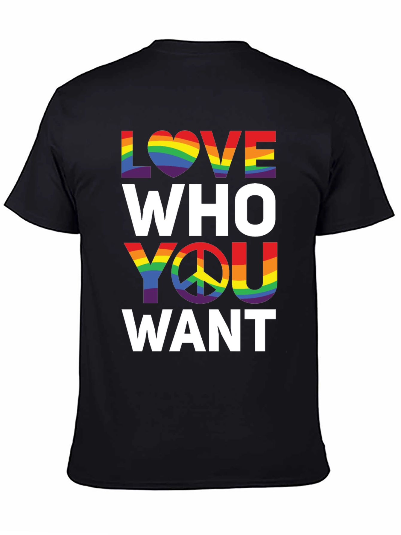 Love Who You Want LGBTQ+ T-Shirt