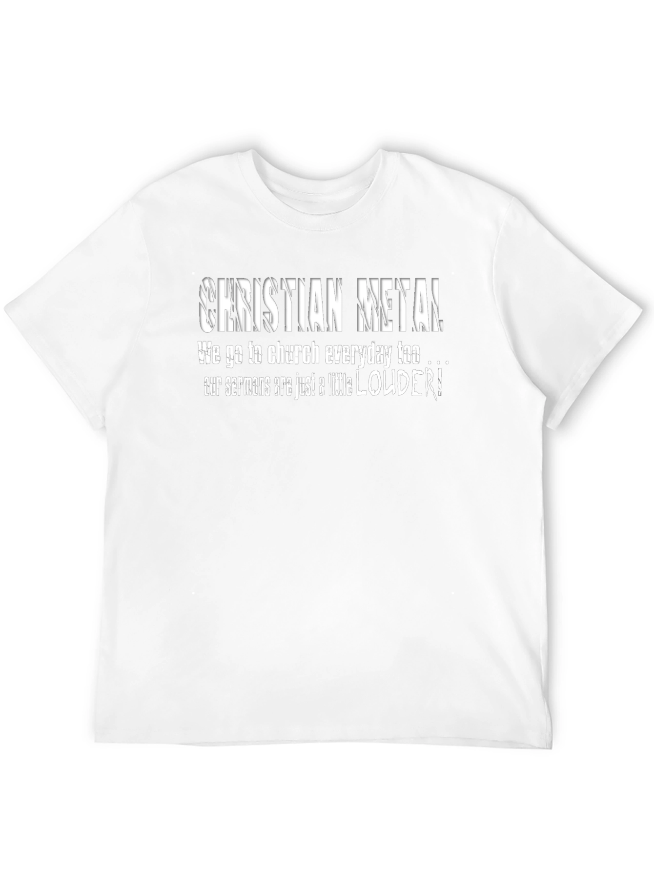 Christian Metal T-Shirt - Loud Sermons Apparel