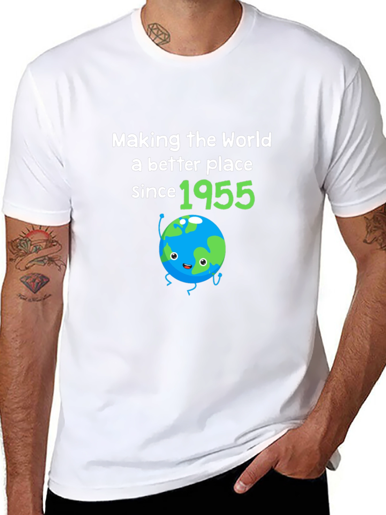 Making The World Better Since 1955 Birthday T-Shirt