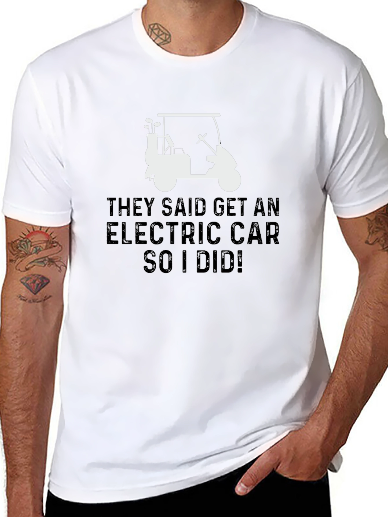 Electric Golf Cart T-Shirt
