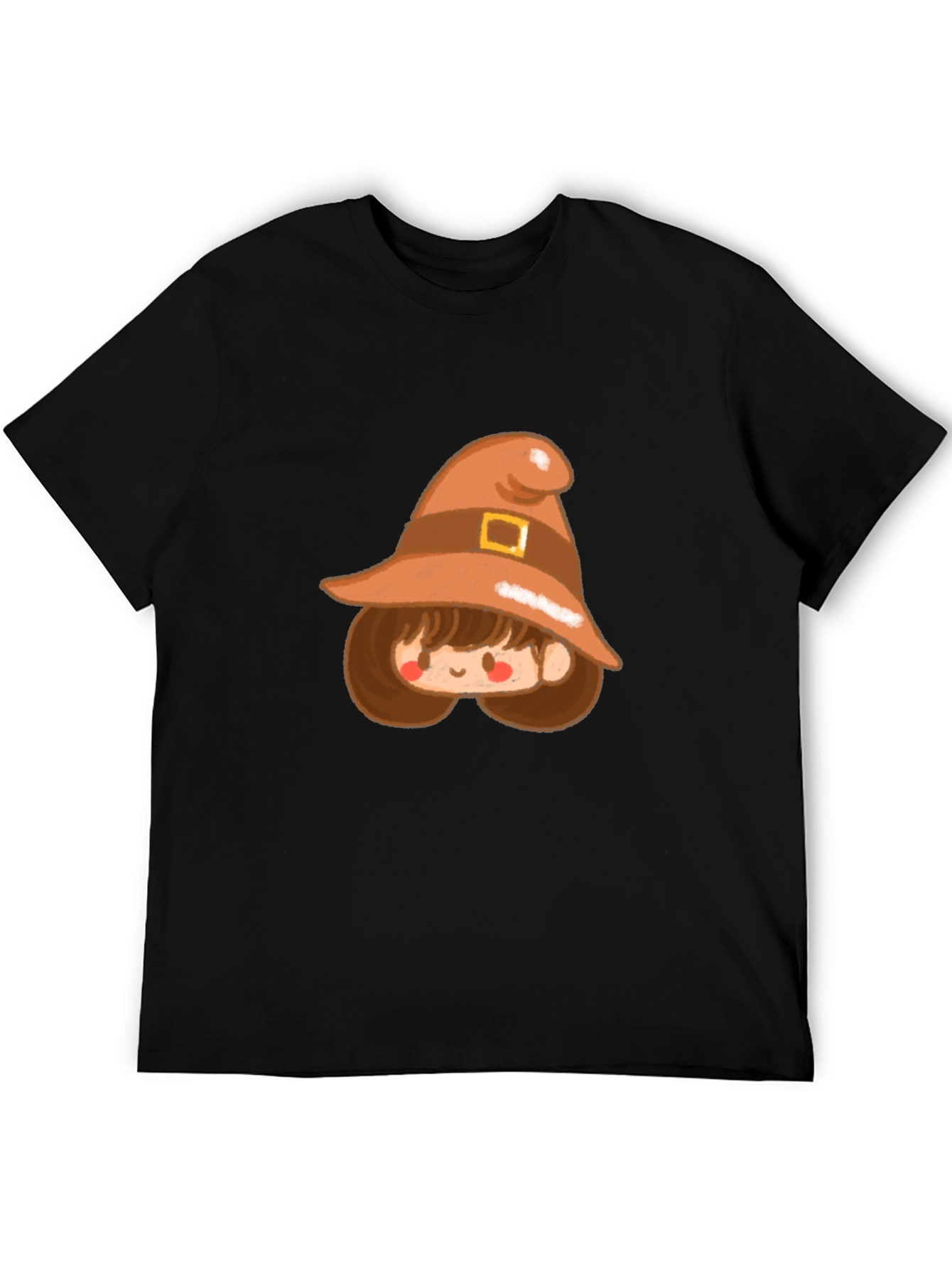 Whimsical Witch Cartoon Tee