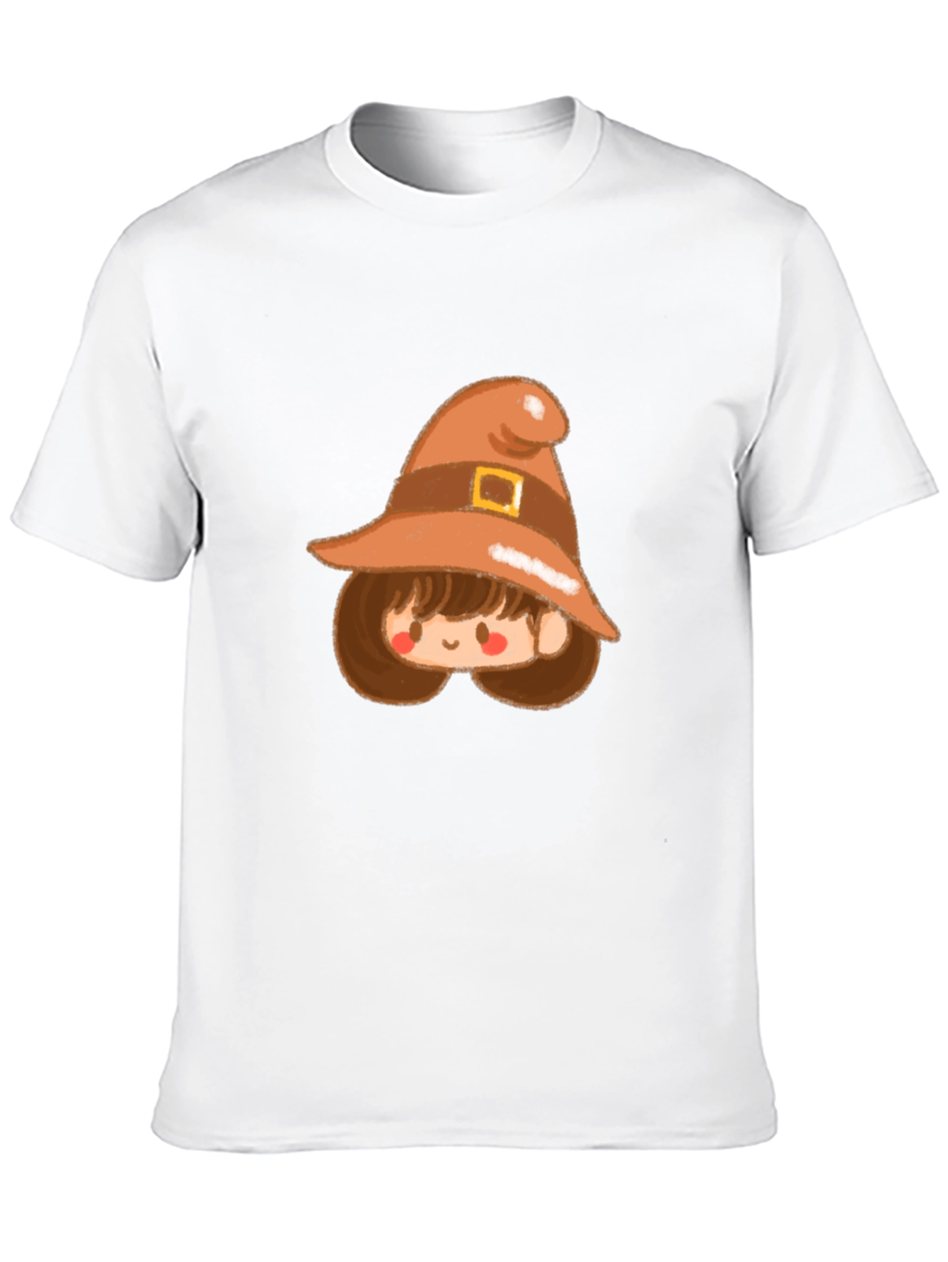 Whimsical Witch Cartoon Tee