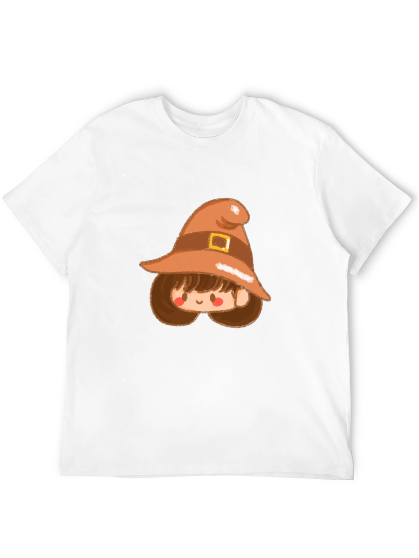 Whimsical Witch Cartoon Tee