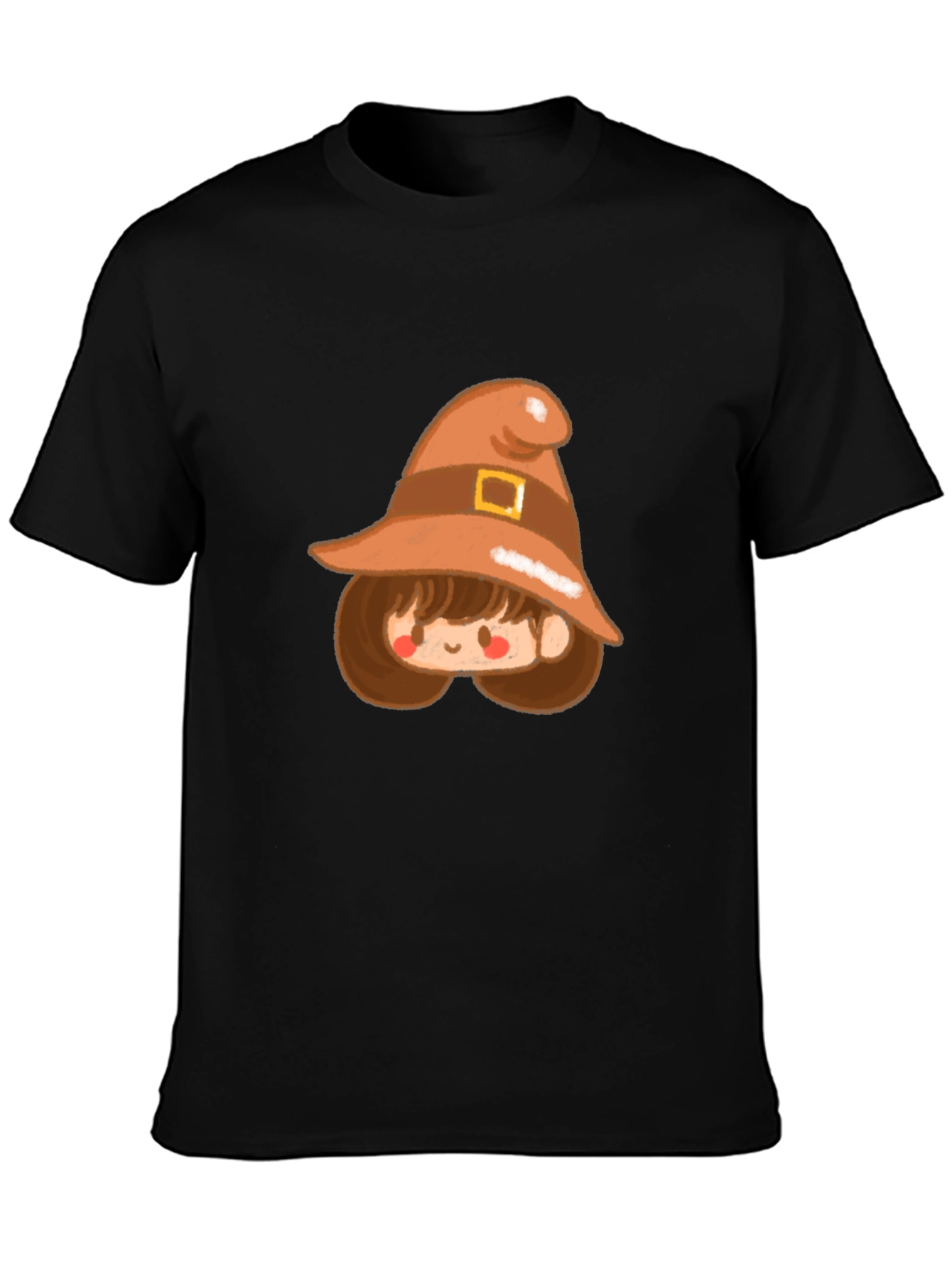 Whimsical Witch Cartoon Tee