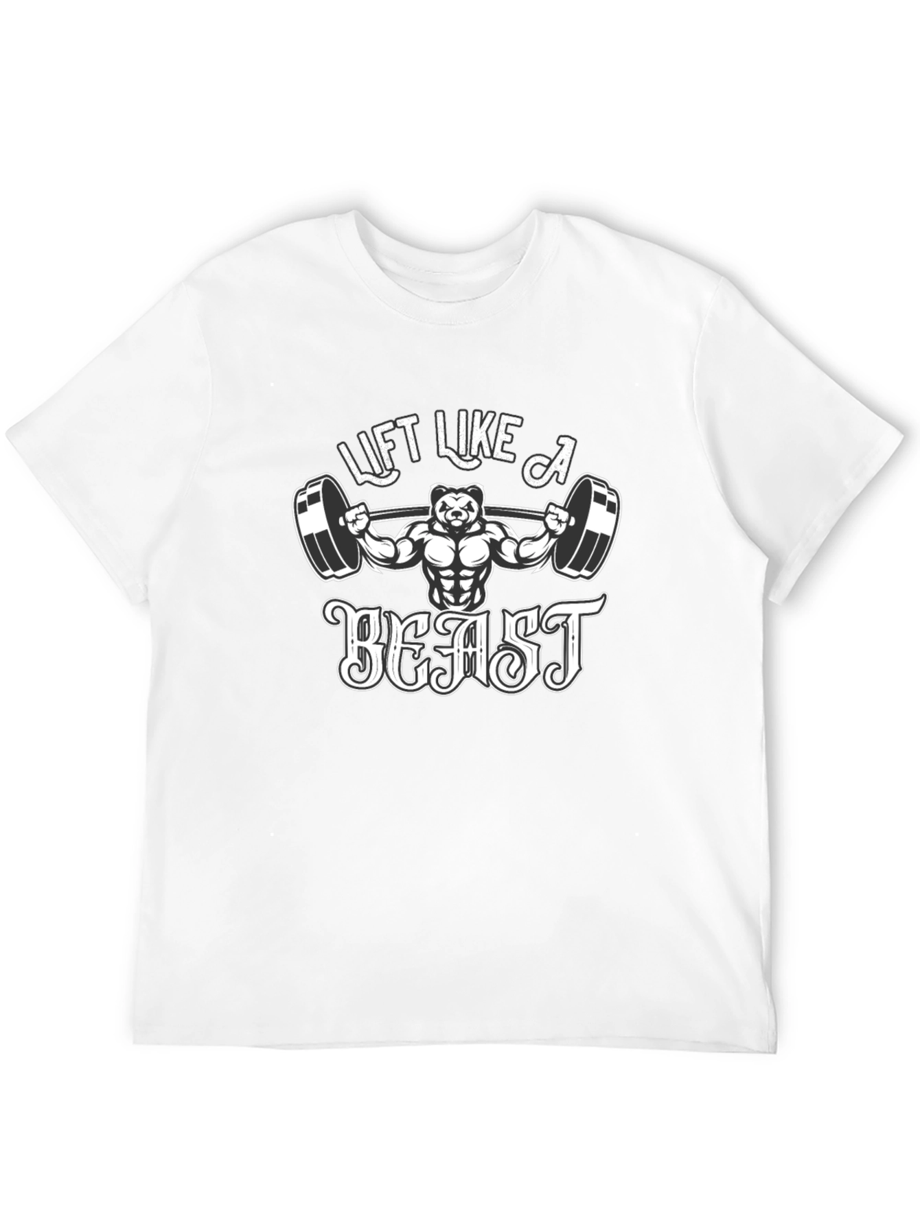 Lift Like A Beast Black T-Shirt