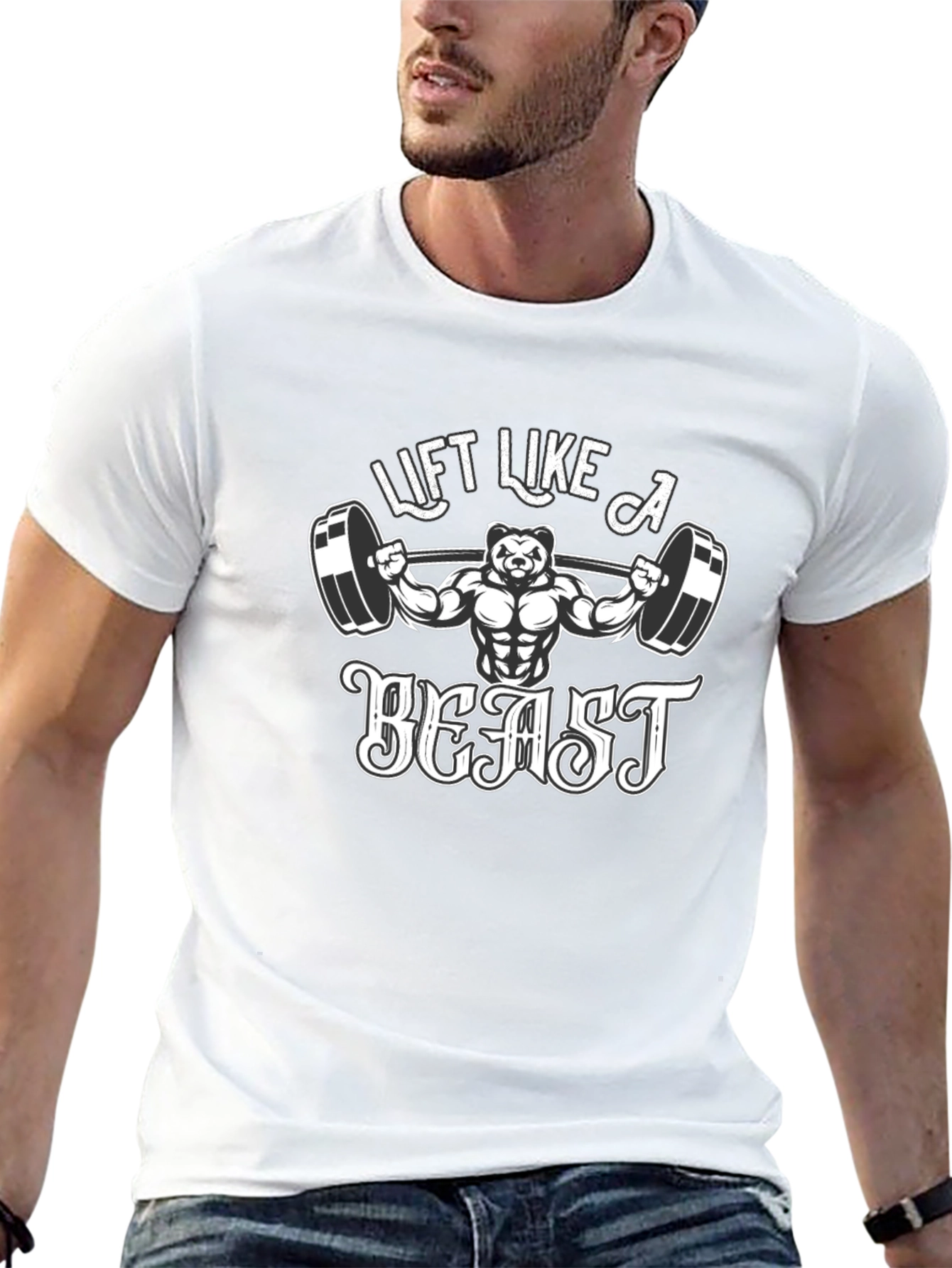 Lift Like A Beast Black T-Shirt