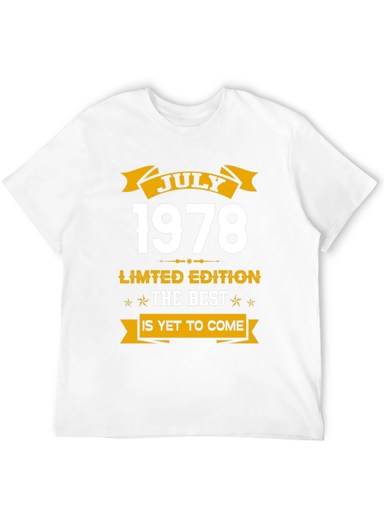July 1978 Limited Edition Birthday T-Shirt