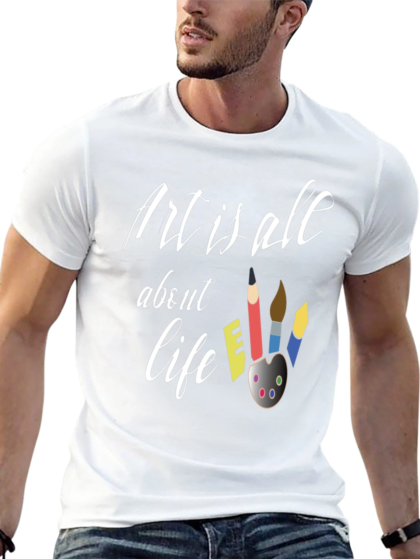Art is All About Life T-Shirt