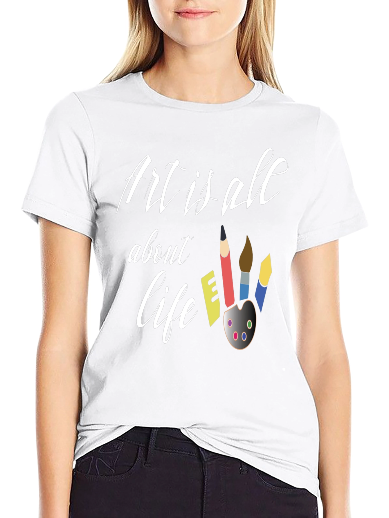 Art is All About Life T-Shirt