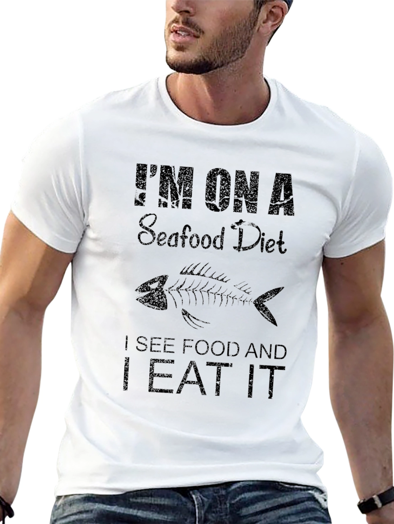 Seafood Diet Graphic Tee