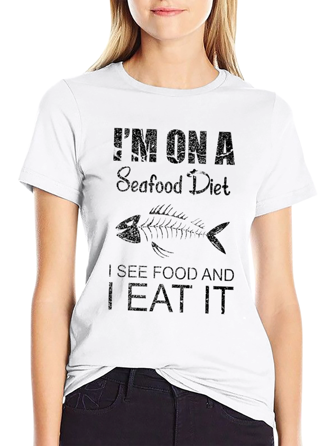 Seafood Diet Graphic Tee