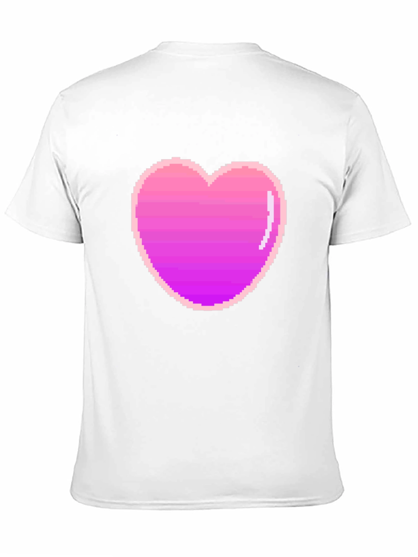 Pixel Heart Black T-Shirt - Retro Gaming Style