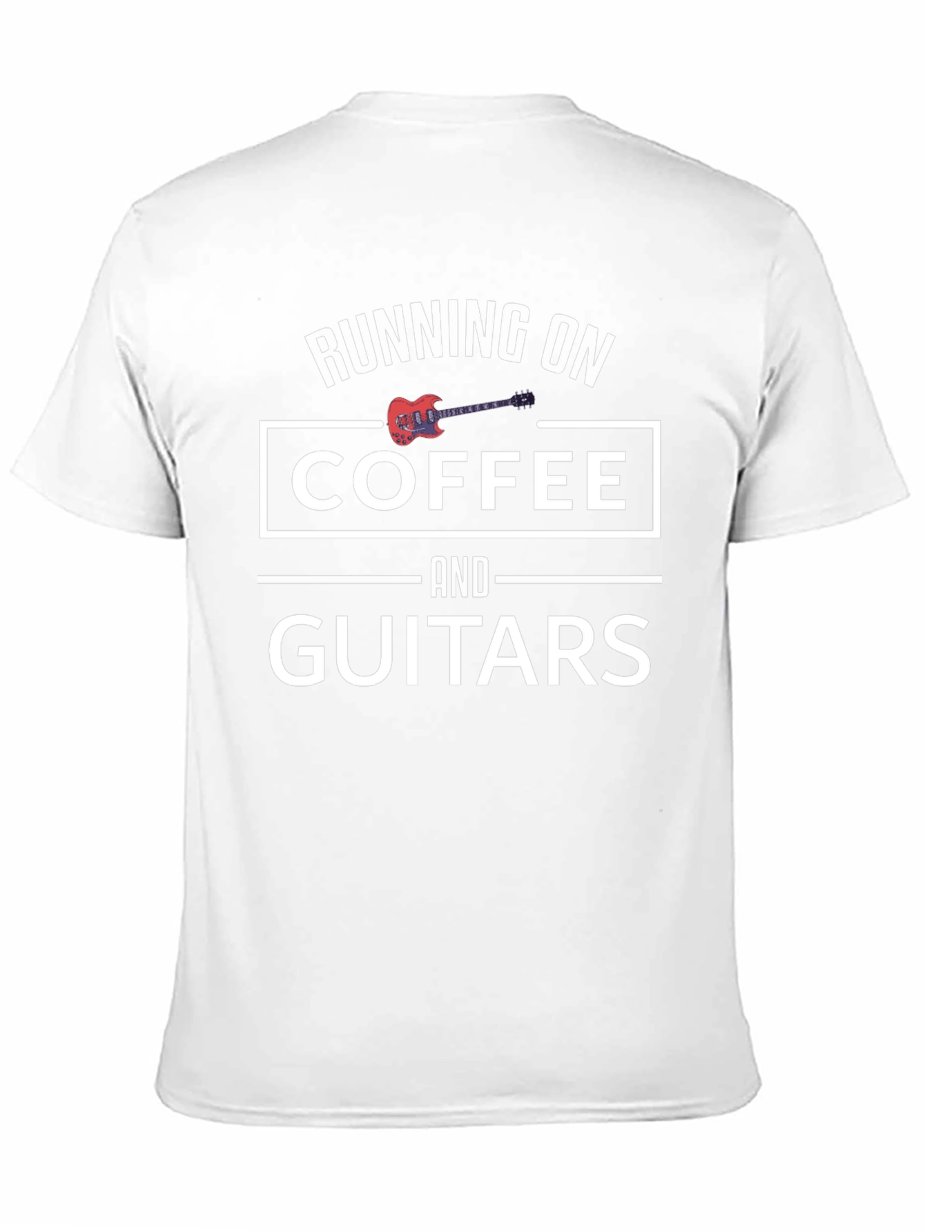 Running on Coffee and Guitars T-Shirt
