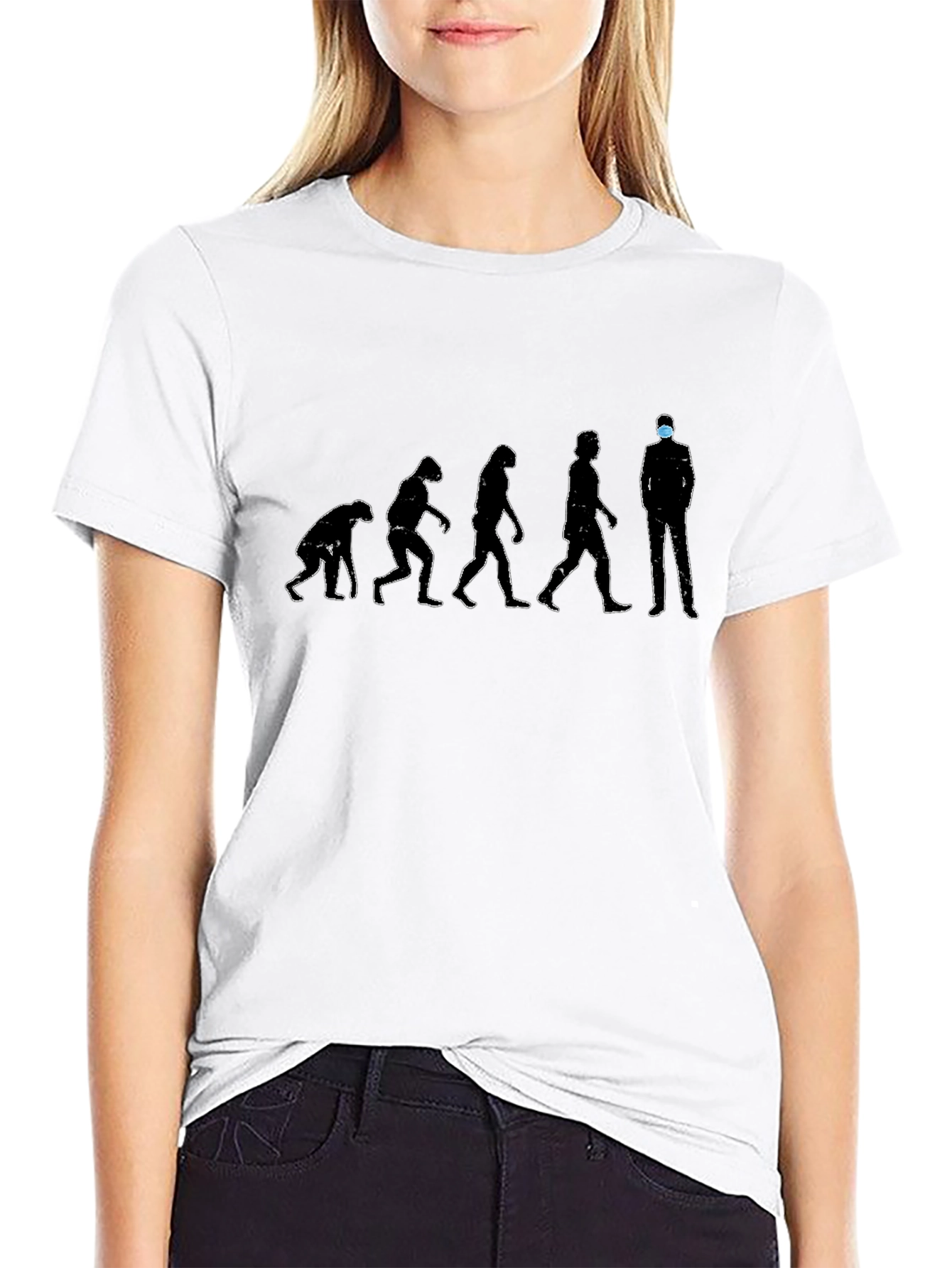 Evolution of Man T-Shirt - Masked Edition