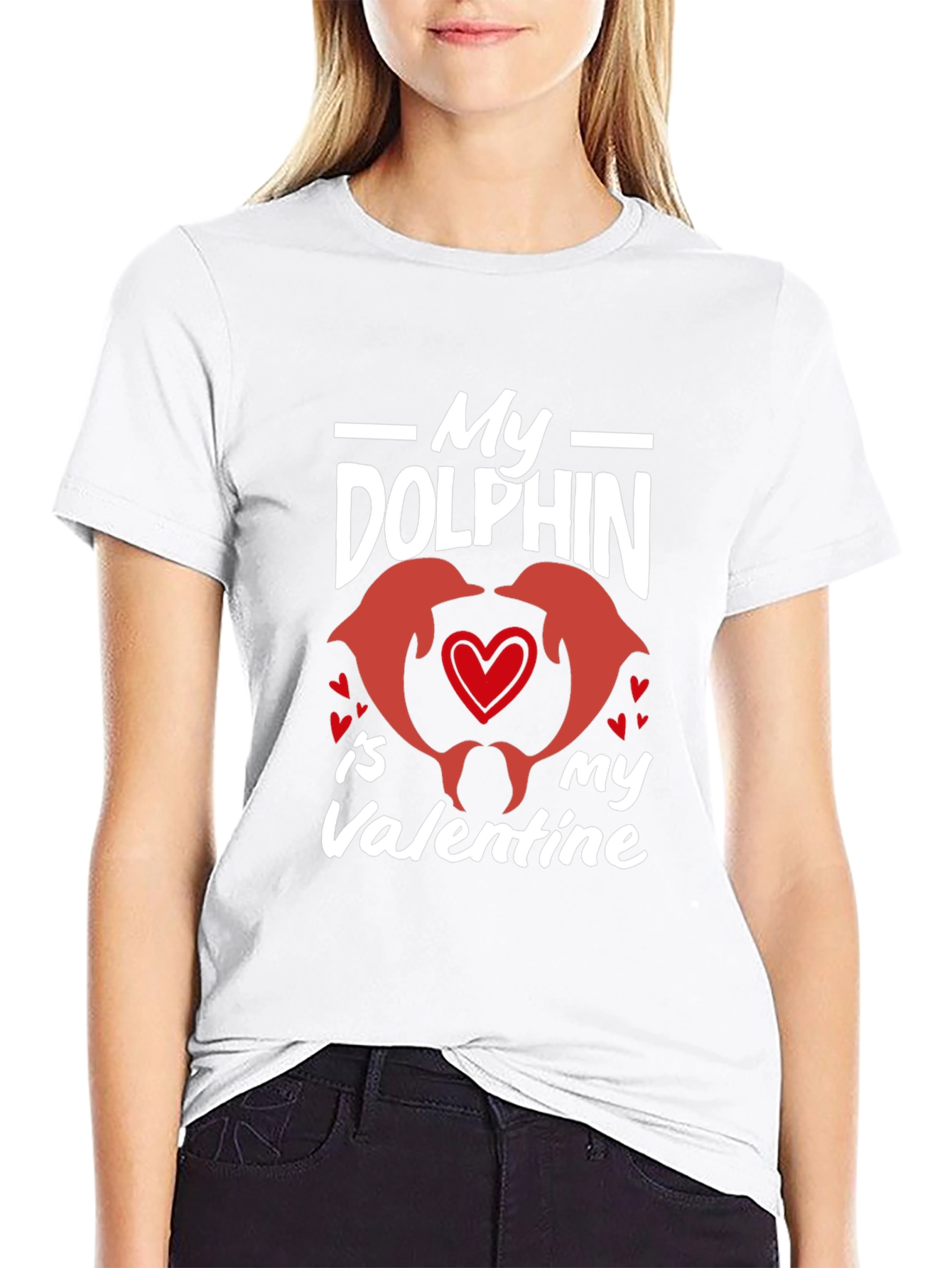 My Dolphin Is My Valentine T-Shirt