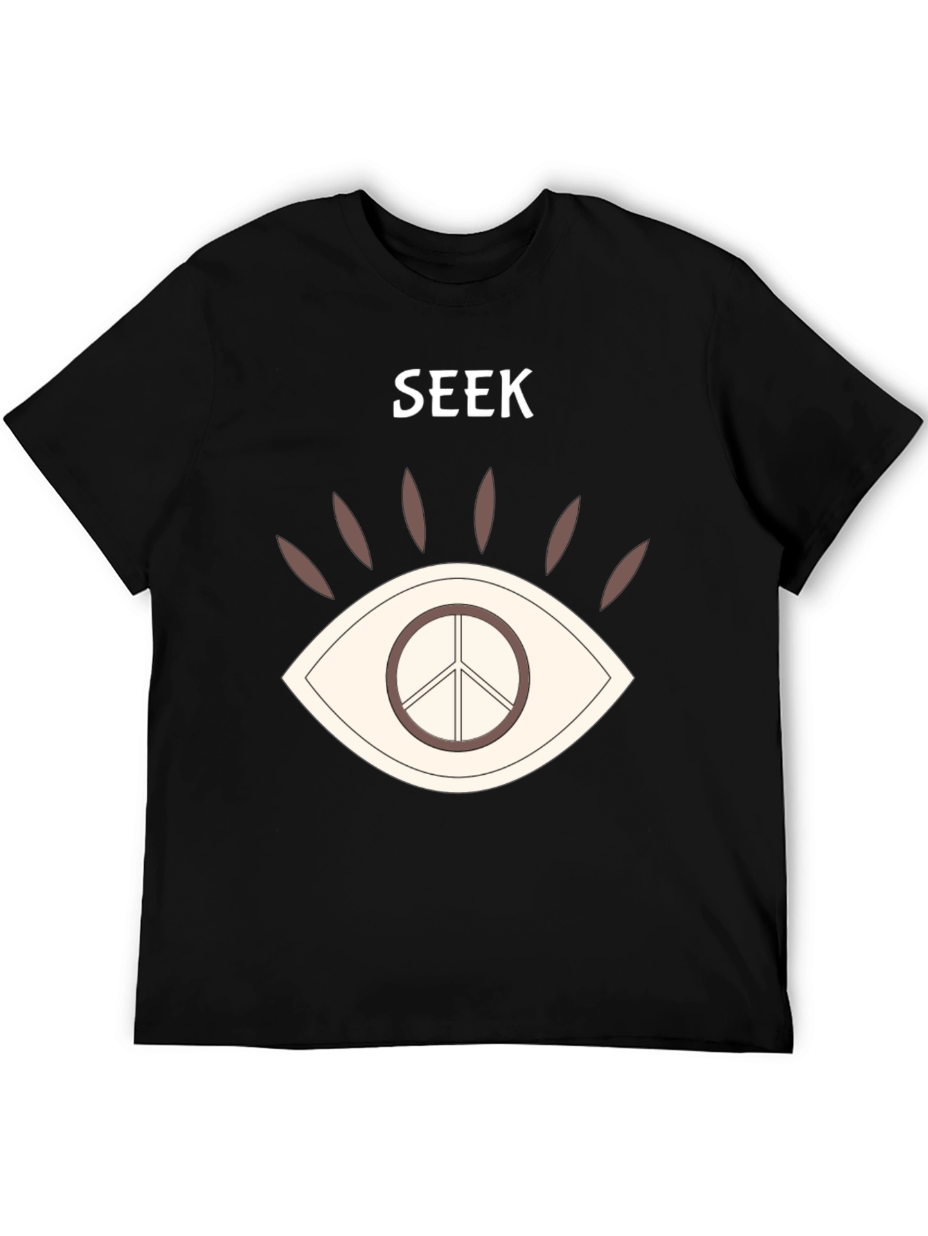 Seek Peace Graphic T-Shirt - Stylish Comfort