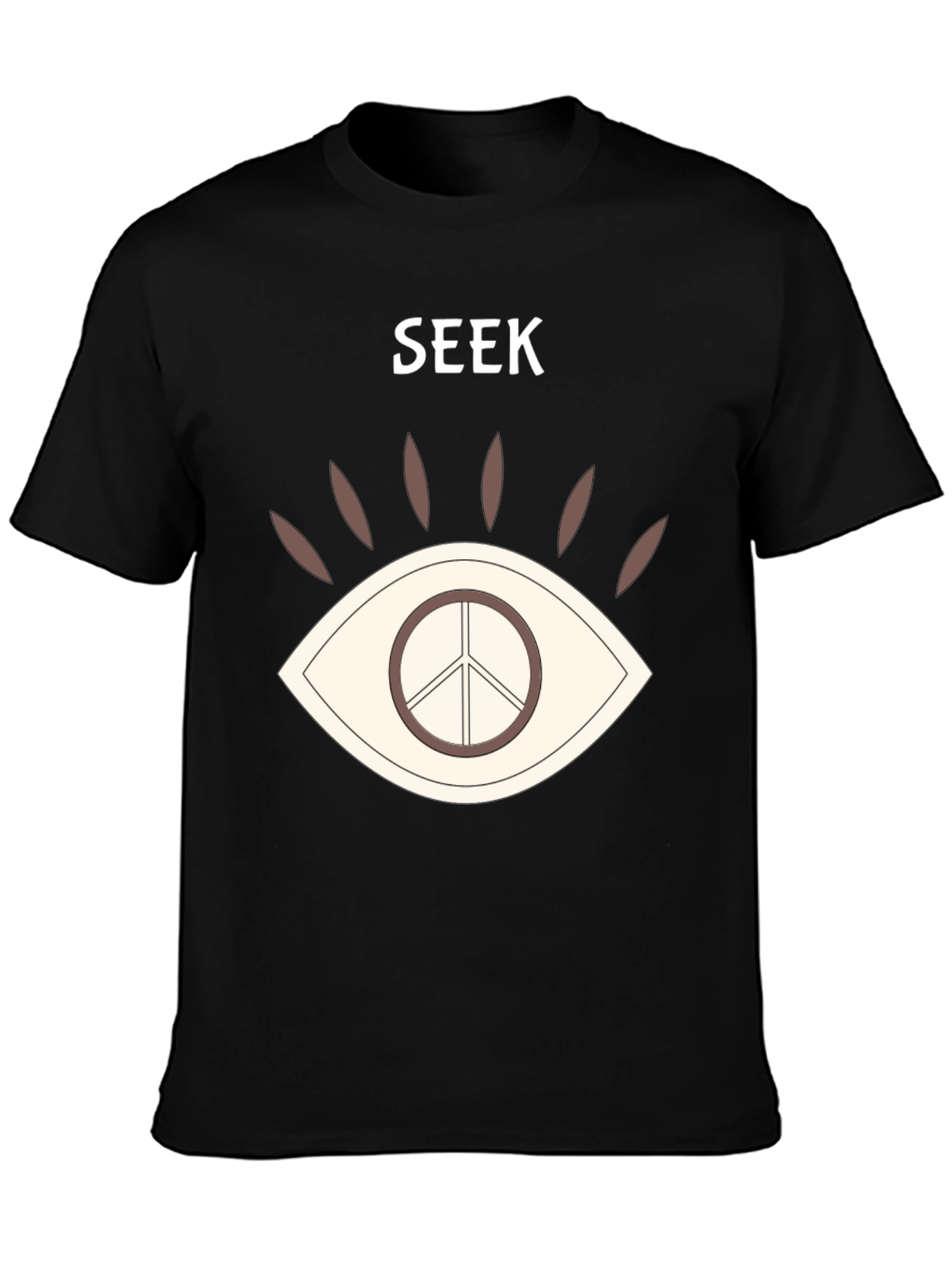 Seek Peace Graphic T-Shirt - Stylish Comfort