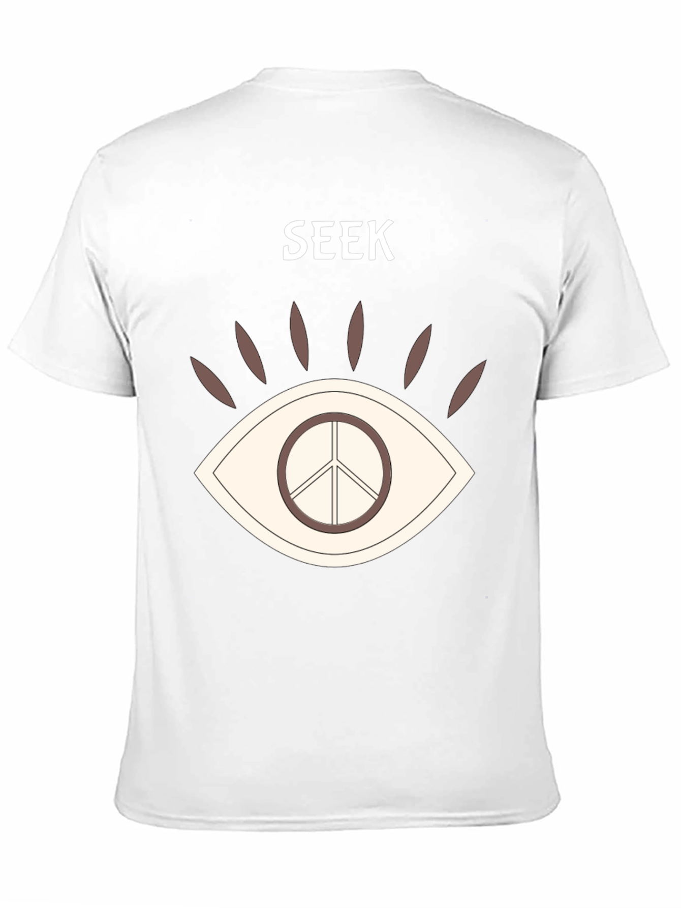 Seek Peace Graphic T-Shirt - Stylish Comfort