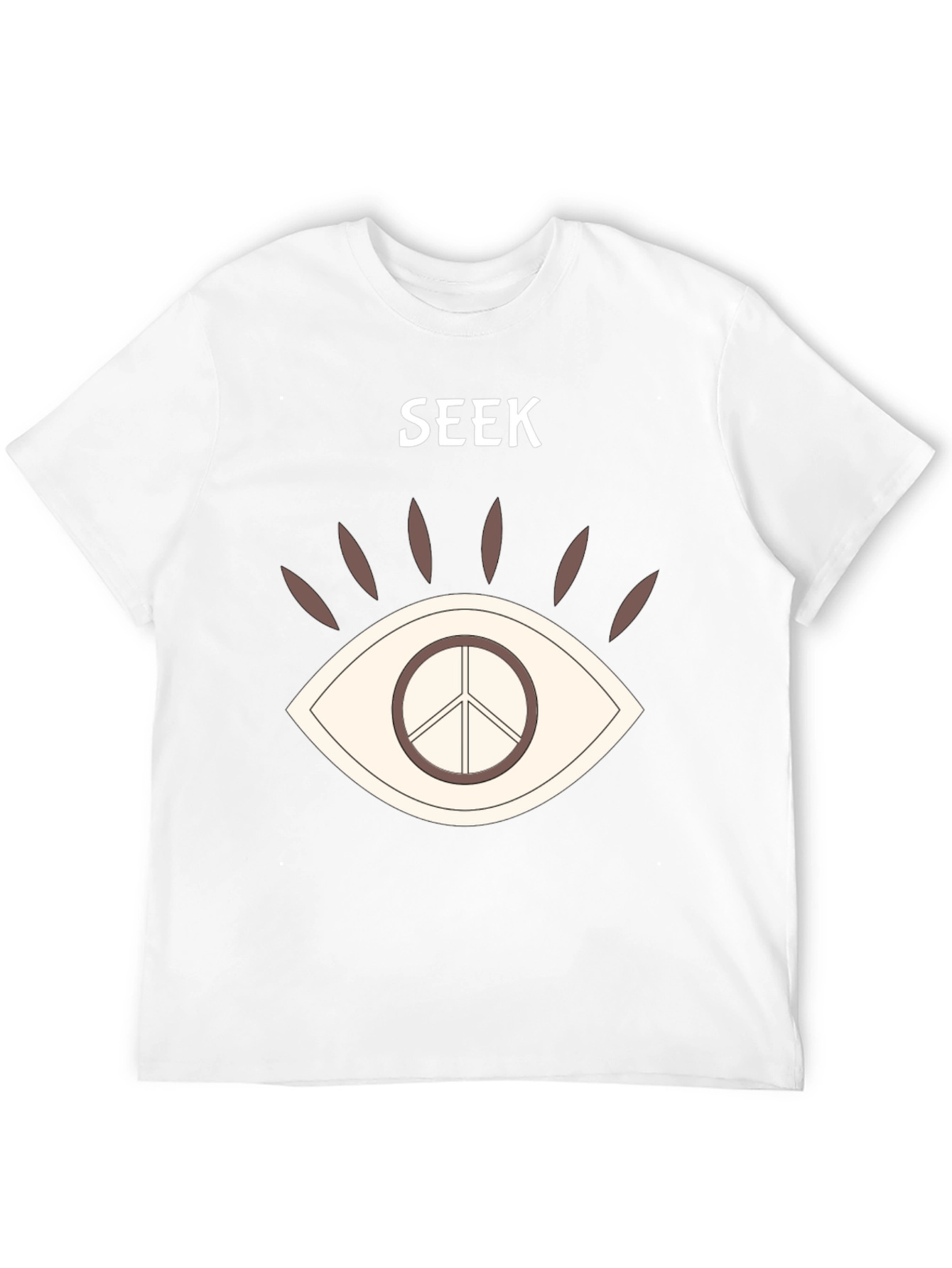 Seek Peace Graphic T-Shirt - Stylish Comfort