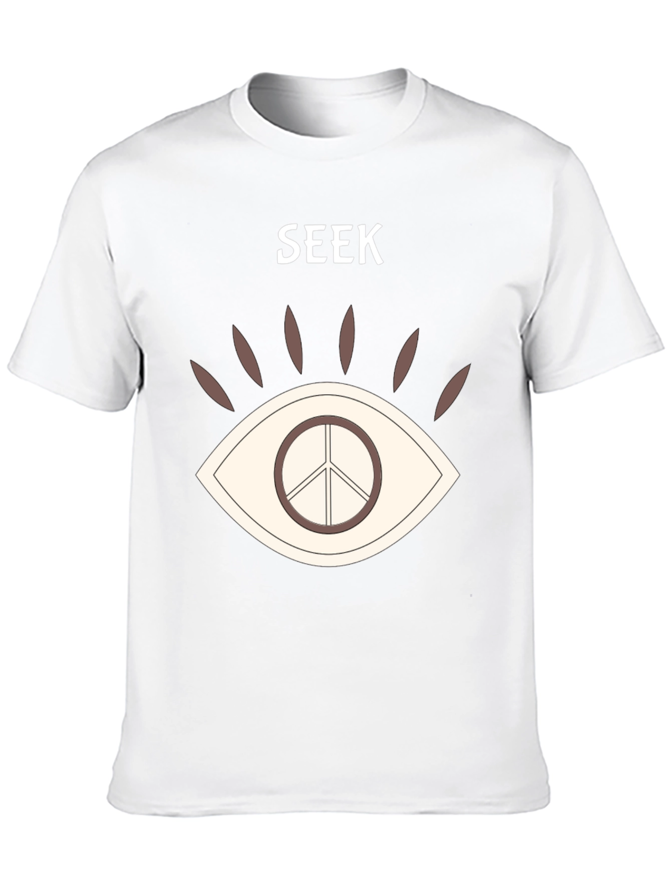 Seek Peace Graphic T-Shirt - Stylish Comfort