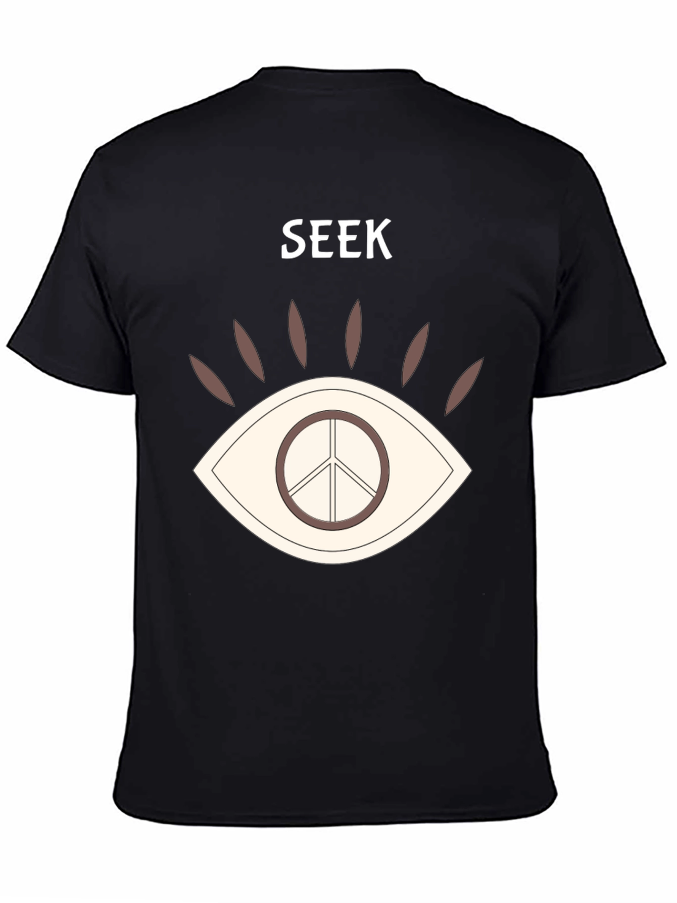 Seek Peace Graphic T-Shirt - Stylish Comfort