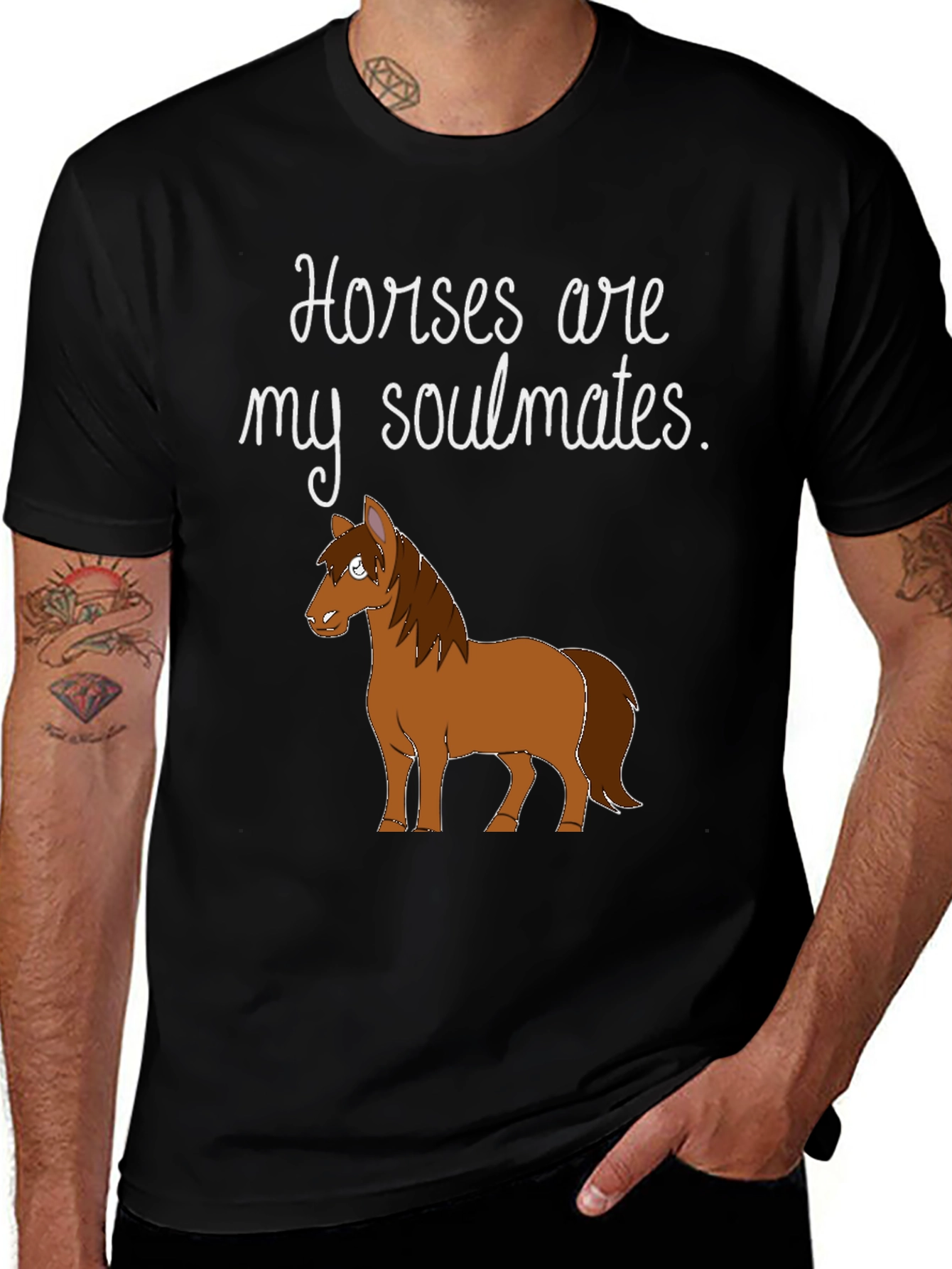 Horses Are My Soulmates Graphic Tee