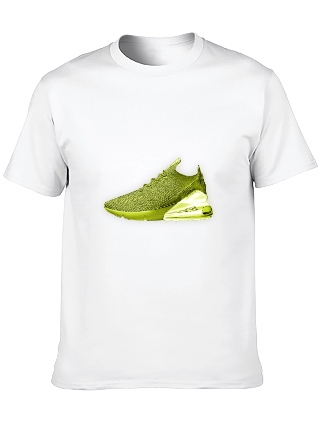 Mens Black T-Shirt with Shoe Graphic