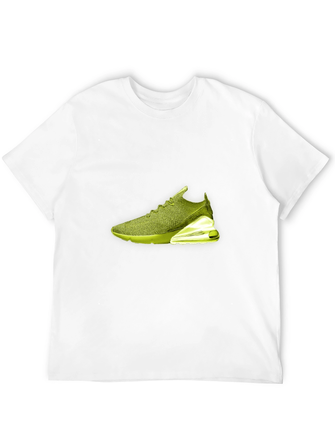 Mens Black T-Shirt with Shoe Graphic