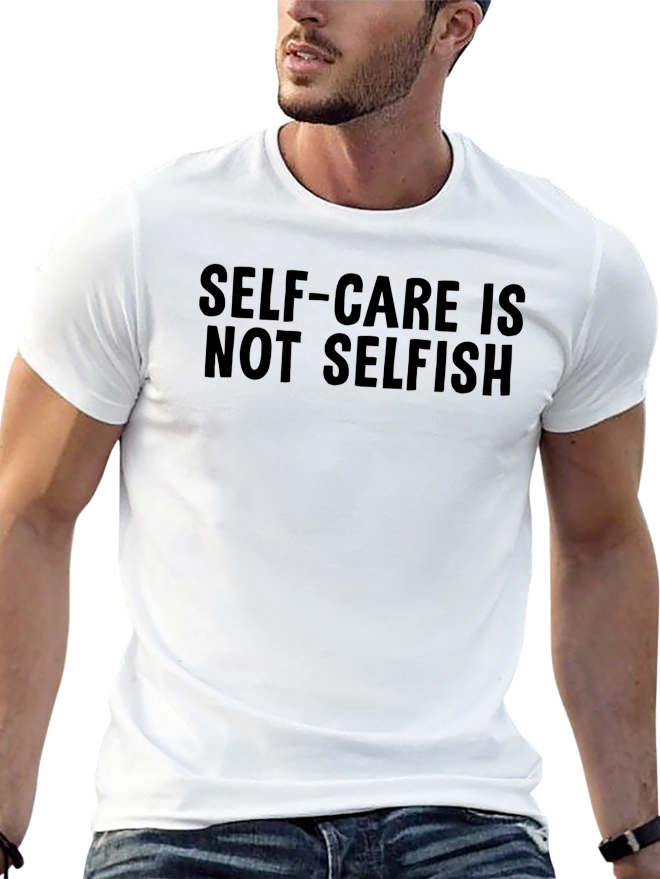 Self-Care Statement T-Shirt - Black