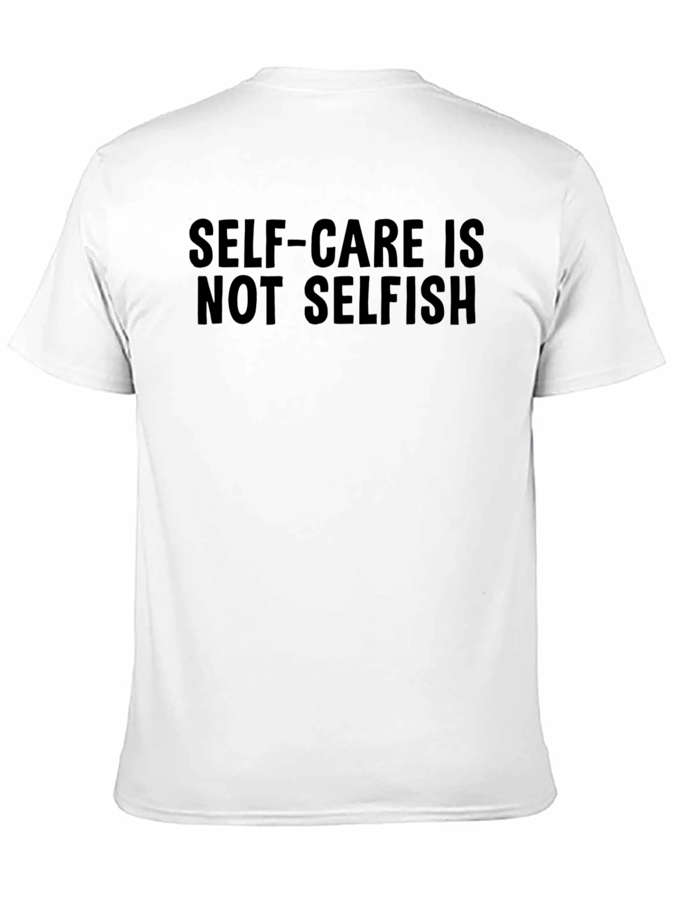 Self-Care Statement T-Shirt - Black