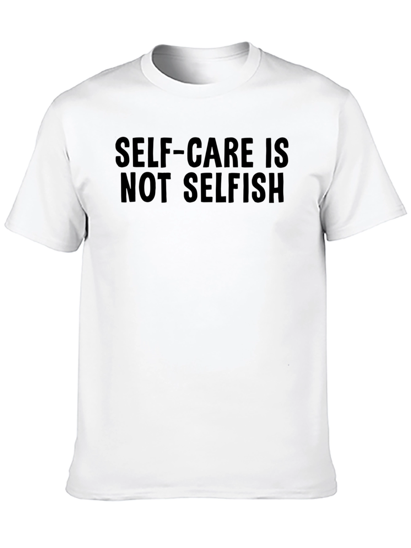 Self-Care Statement T-Shirt - Black