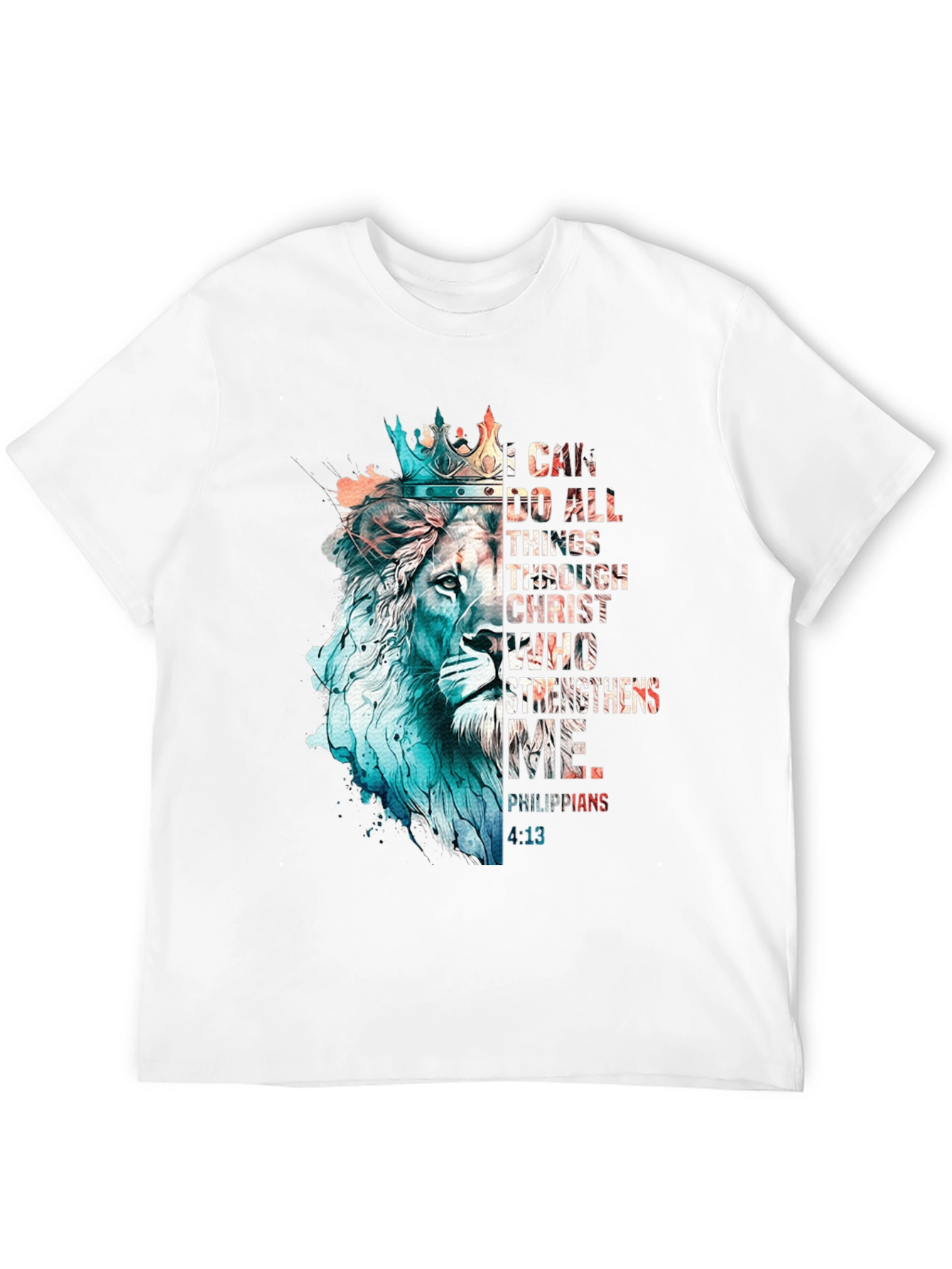Lion King Christian T-Shirt - Faith Inspired Apparel