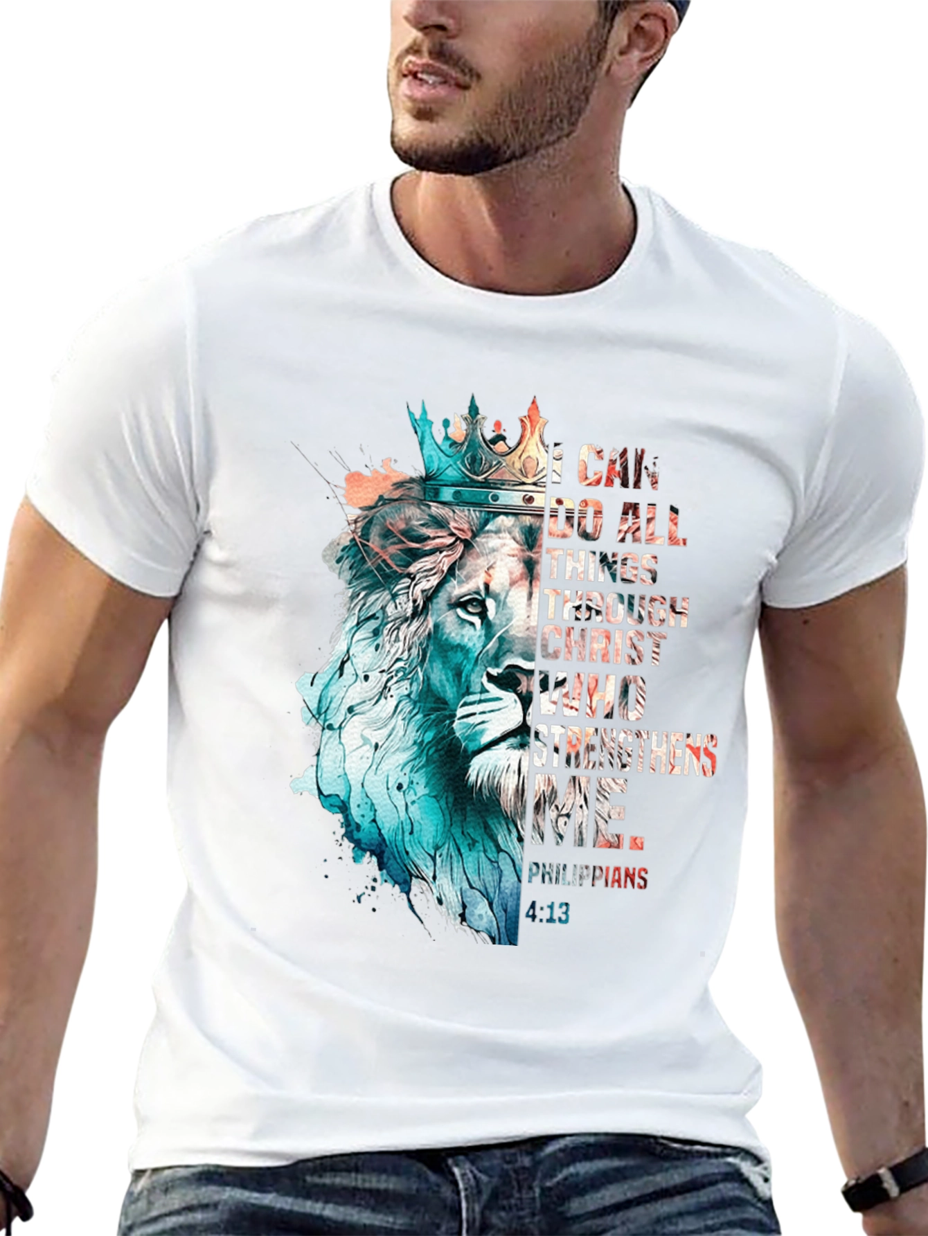 Lion King Christian T-Shirt - Faith Inspired Apparel