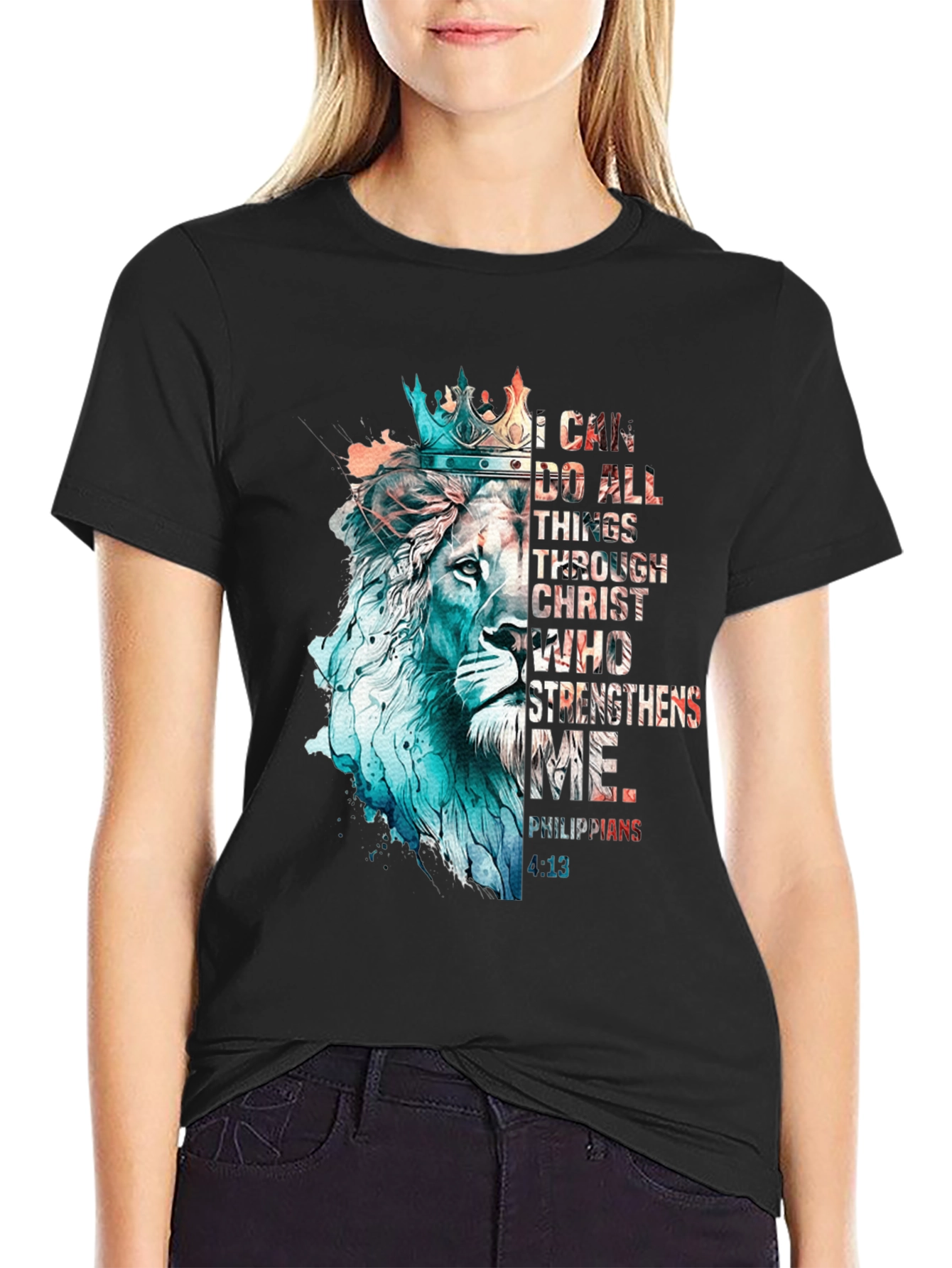 Lion King Christian T-Shirt - Faith Inspired Apparel